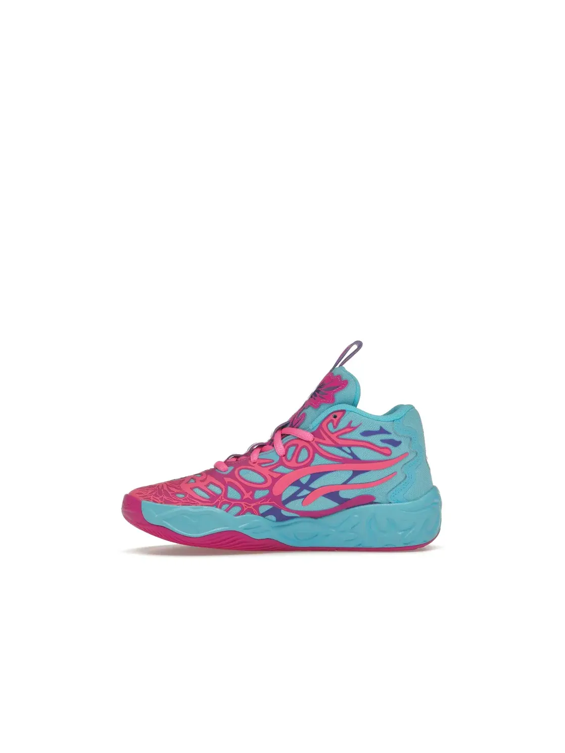 Детские кроссовки с принтом Puma LaMelo Ball MB.04 — изображение 3 из 4, глубокий/розовый