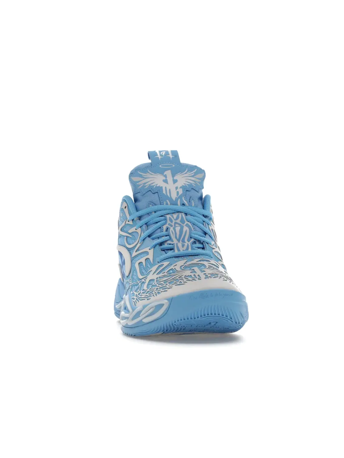 Мужские кроссовки для баскетбола Puma LaMelo Ball MB.04 — изображение 2 из 4, светлый синий/серый