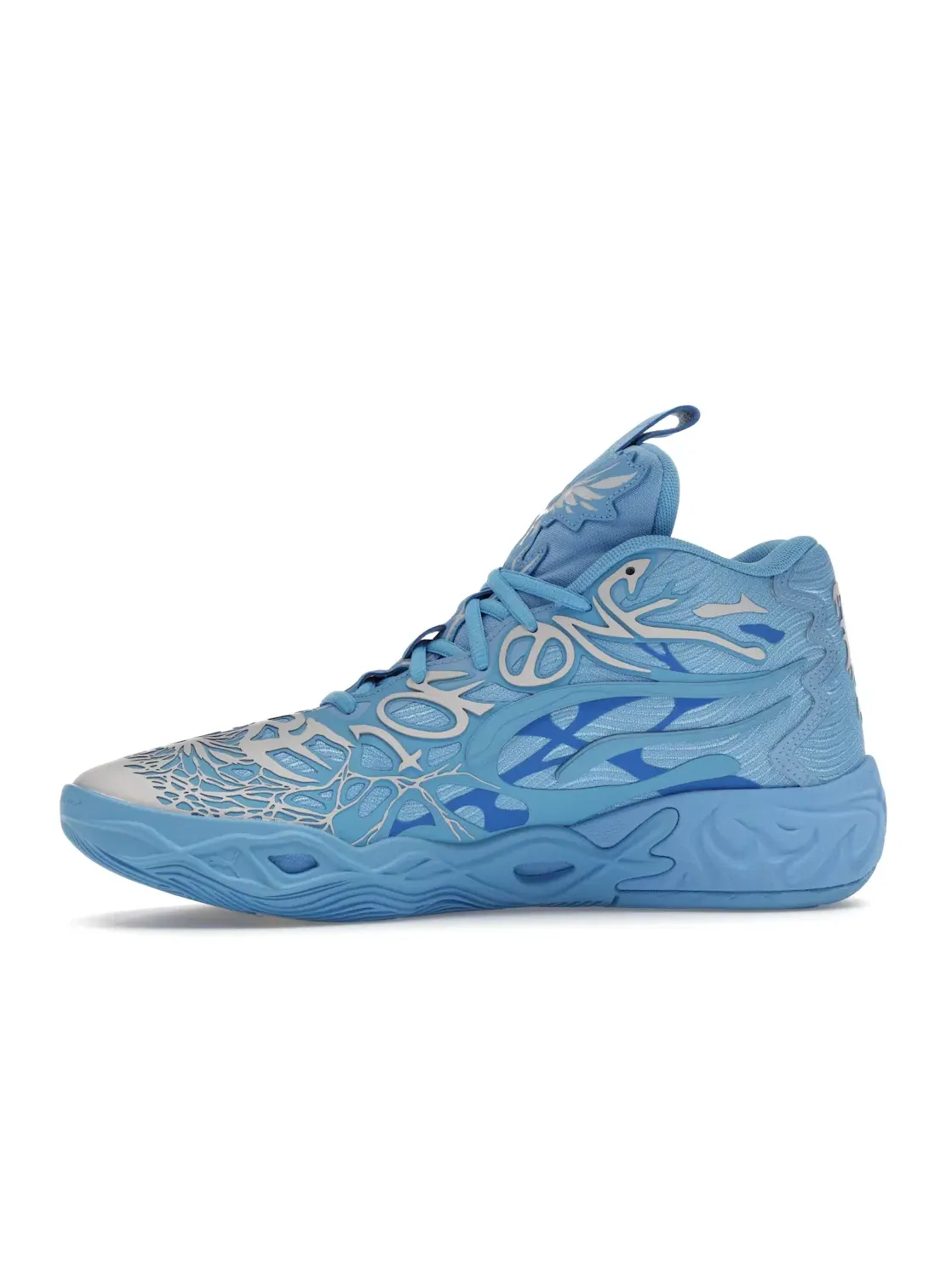 Мужские кроссовки для баскетбола Puma LaMelo Ball MB.04 — изображение 3 из 4, светлый синий/серый