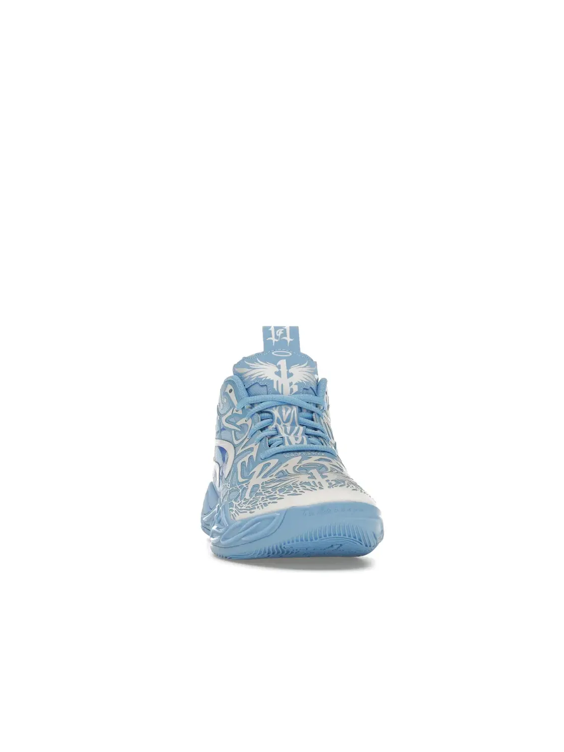 Детские кроссовки для мальчиков с дизайном LaMelo Ball Puma — изображение 2 из 4, светлый синий/серый