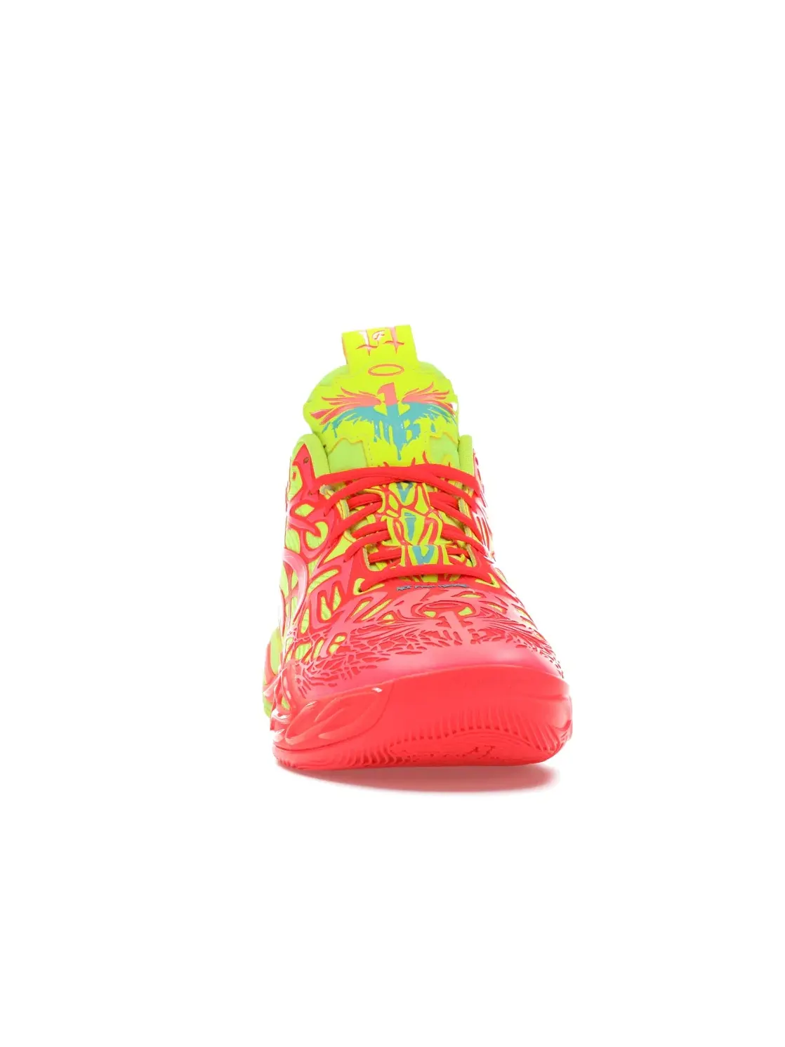 Мужские кроссовки для баскетбола Puma LaMelo Ball MB.04 — изображение 2 из 4, розовый/желтый