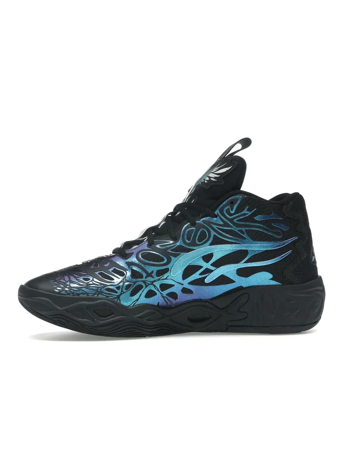 Мужские кроссовки для баскетбола Puma LaMelo Ball MB.04 — изображение 3 из 4, черный/синий