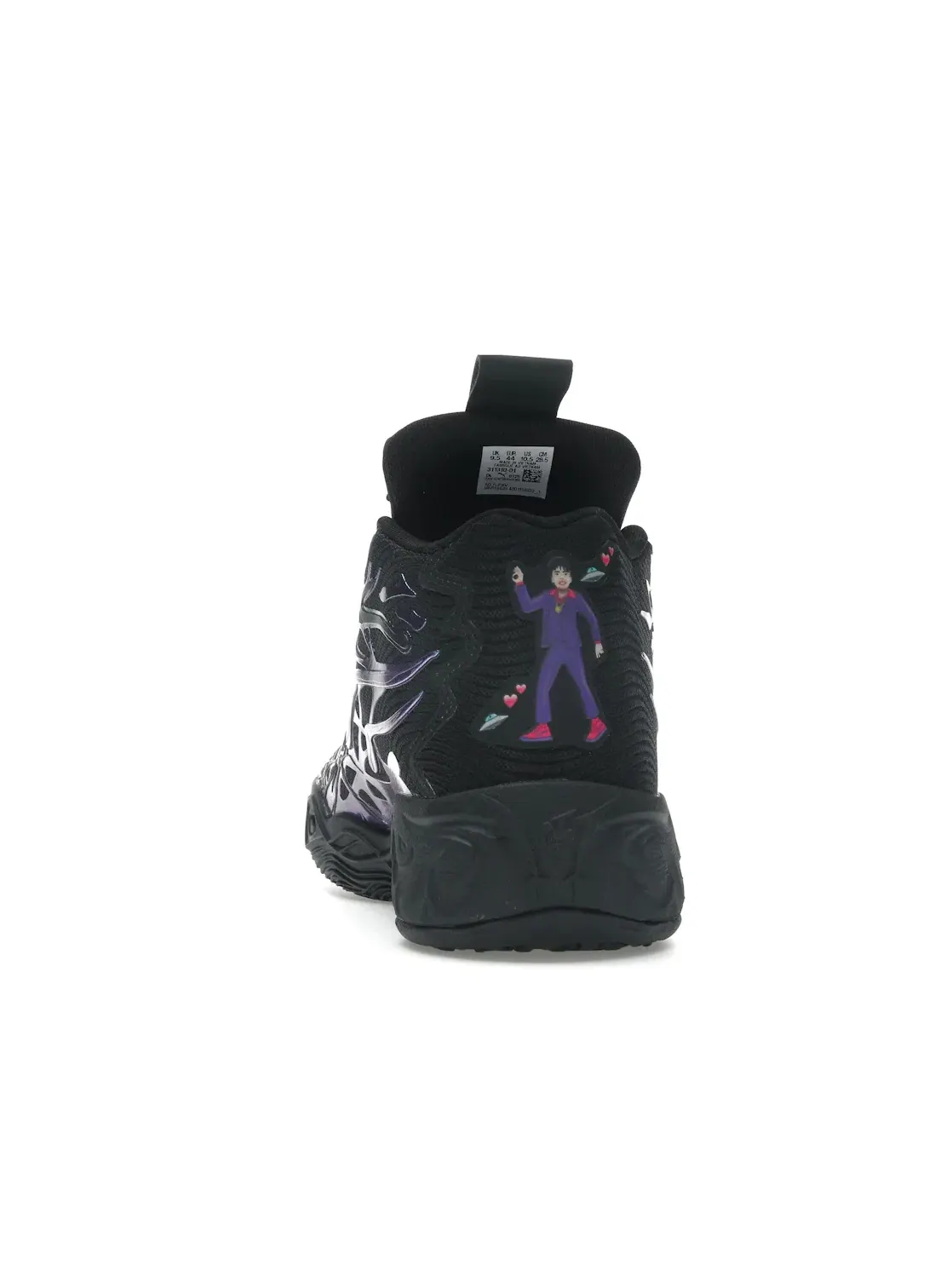 Мужские кроссовки для баскетбола Puma LaMelo Ball MB.04 — изображение 4 из 4, черный/синий