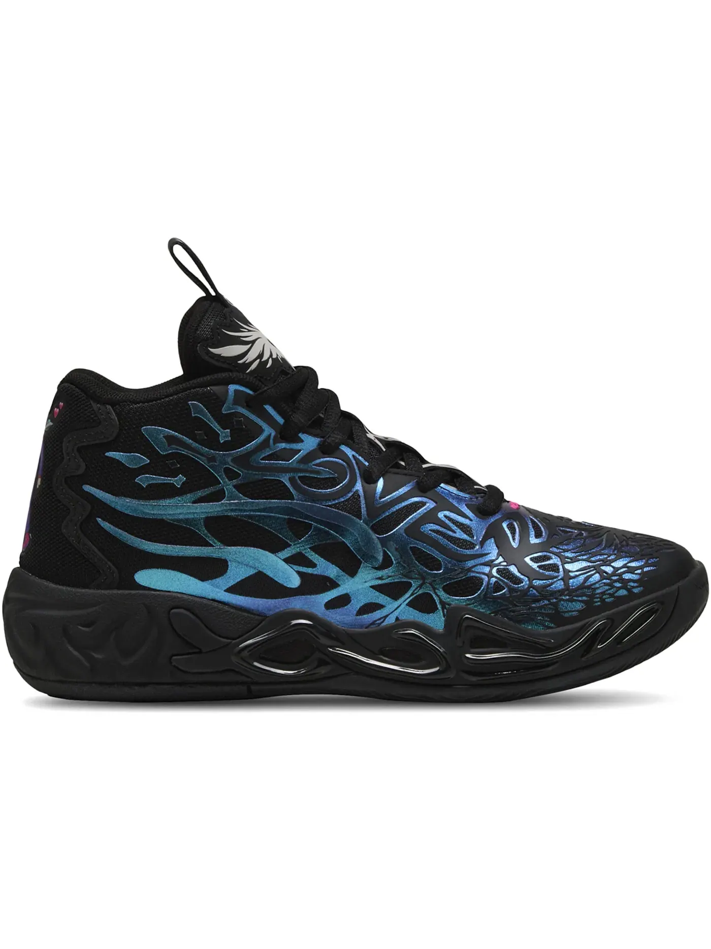 Детские кроссовки баскетбольные Puma LaMelo Ball MB.04 Reflections Puma — изображение 1 из 1, черный/синий