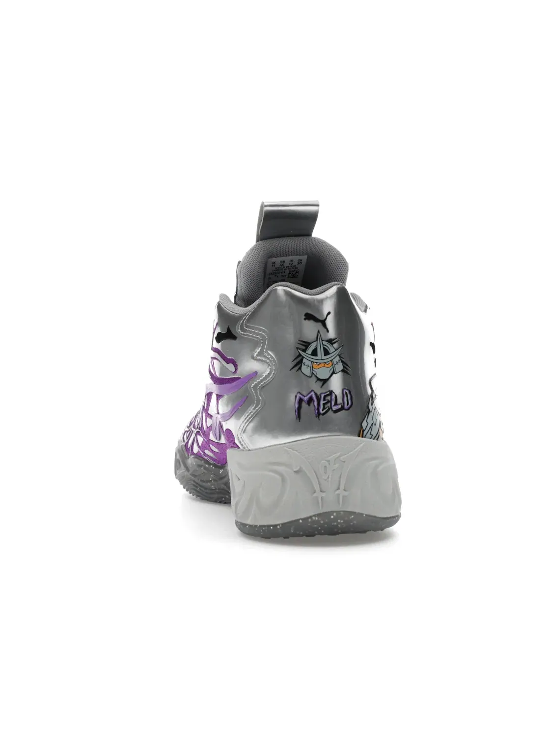 Мужские кроссовки для баскетбола Puma LaMelo Ball MB.04 — изображение 4 из 4, серебристый/фиолетовый