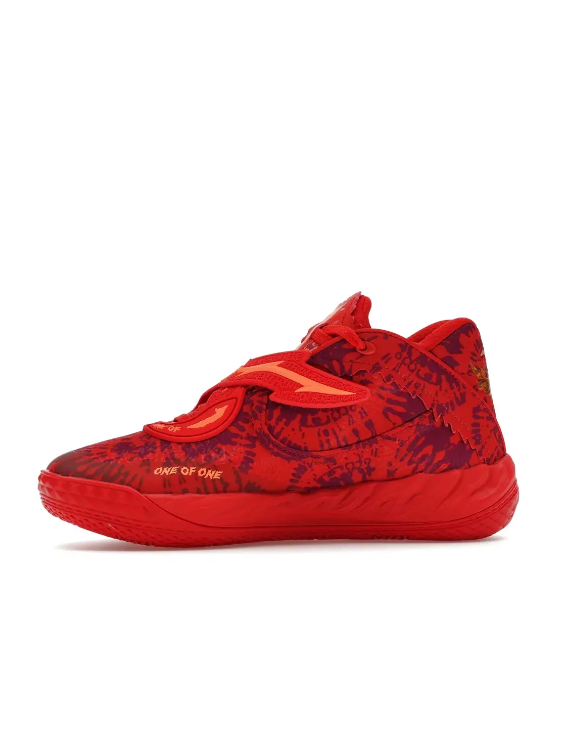 Мужские кроссовки для баскетбола Puma LaMelo Ball MB.05 — изображение 3 из 4, красный//оранжевый