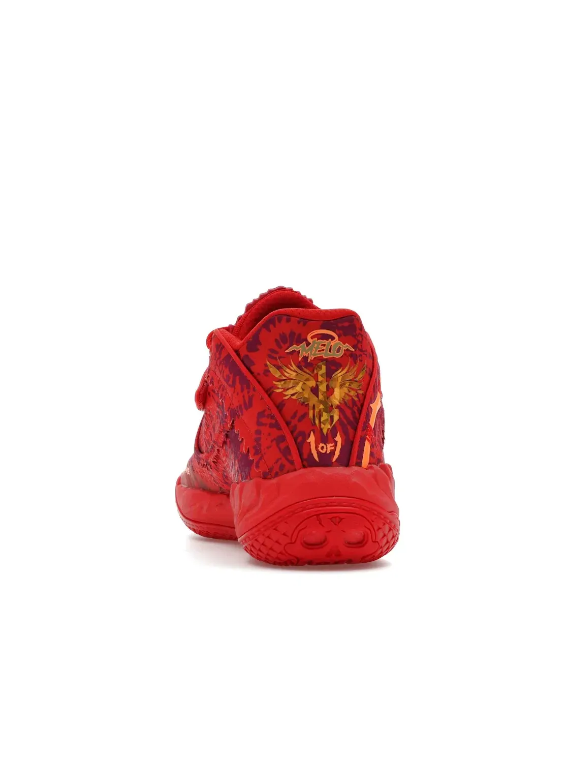 Мужские кроссовки для баскетбола Puma LaMelo Ball MB.05 — изображение 4 из 4, красный//оранжевый