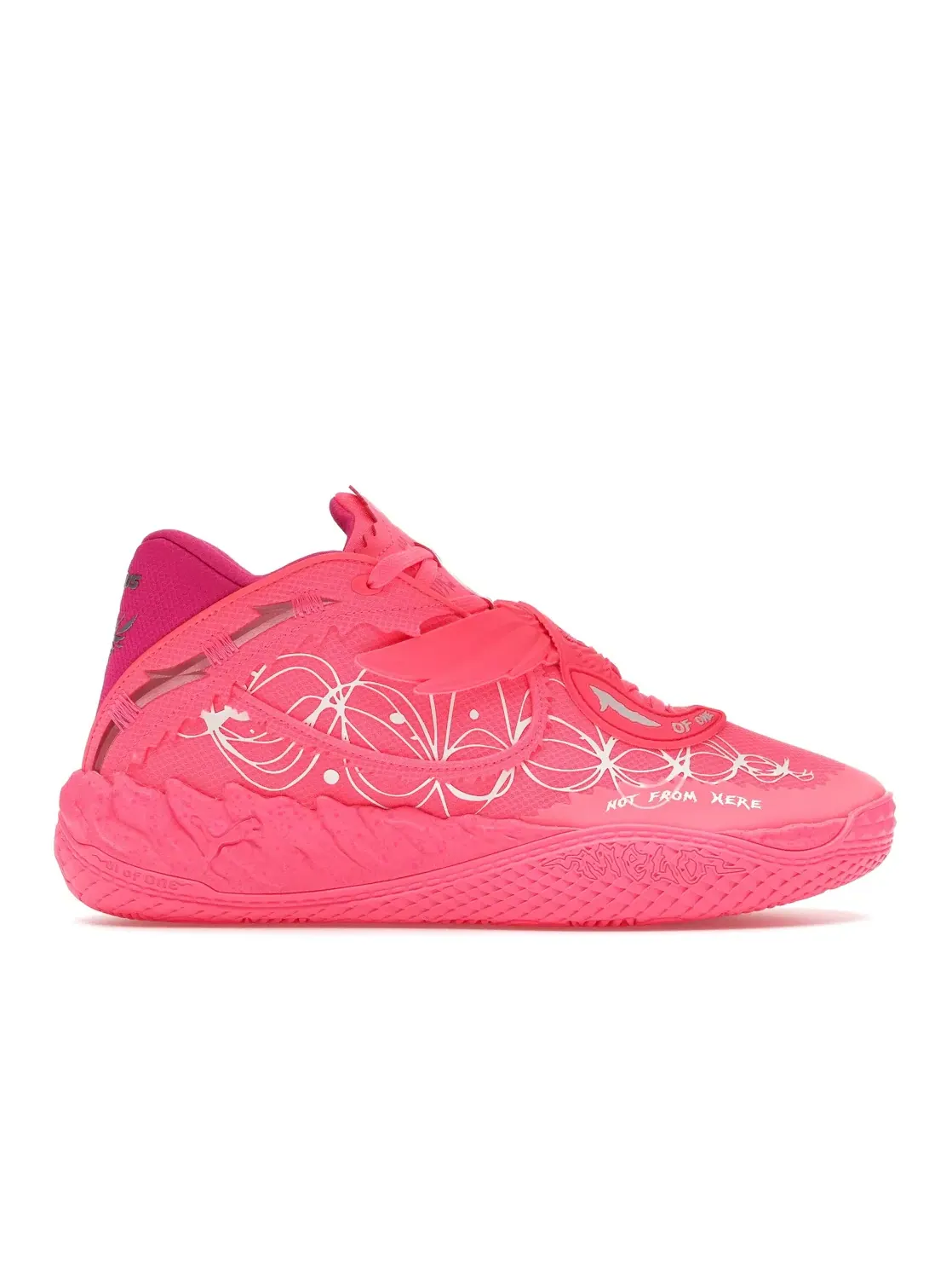 Мужские кроссовки Puma LaMelo Ball MB.05 Fast & Furious Suki — изображение 1 из 4, розовый/белый