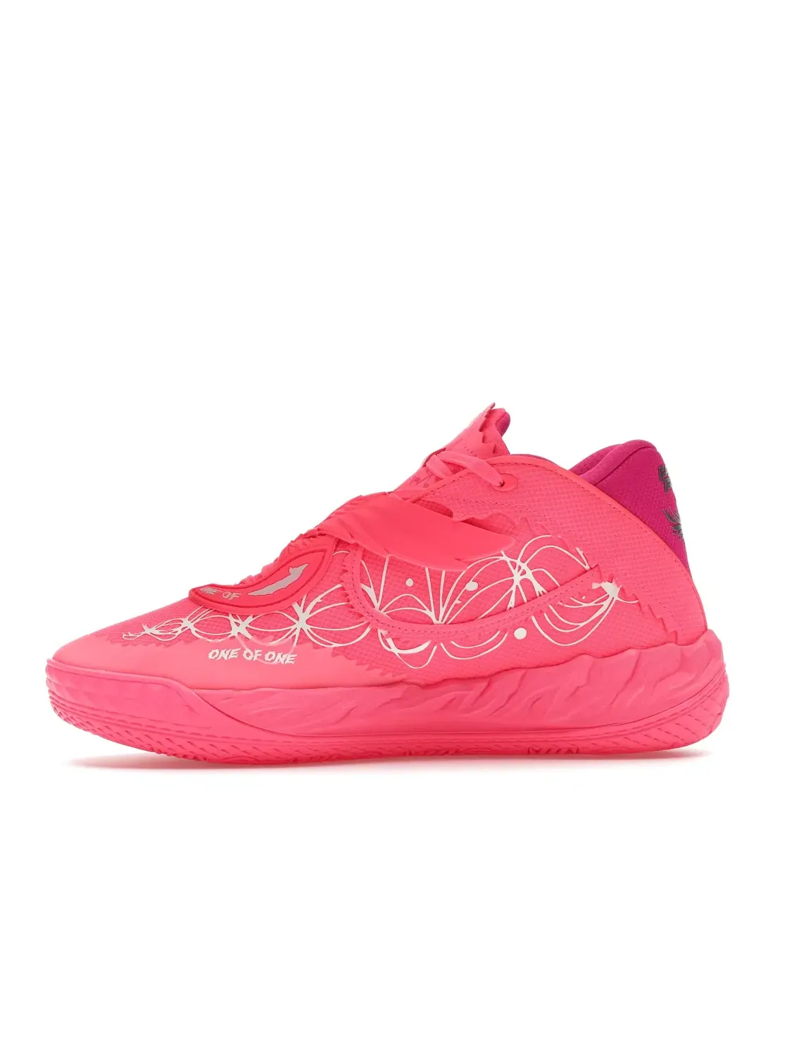 Мужские кроссовки Puma LaMelo Ball MB.05 Fast & Furious Suki — изображение 3 из 4, розовый/белый