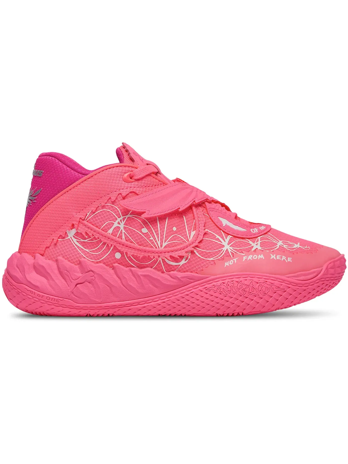 Детские кроссовки для баскетбола Puma LaMelo Ball MB.05 — изображение 1 из 1, розовый/розовый