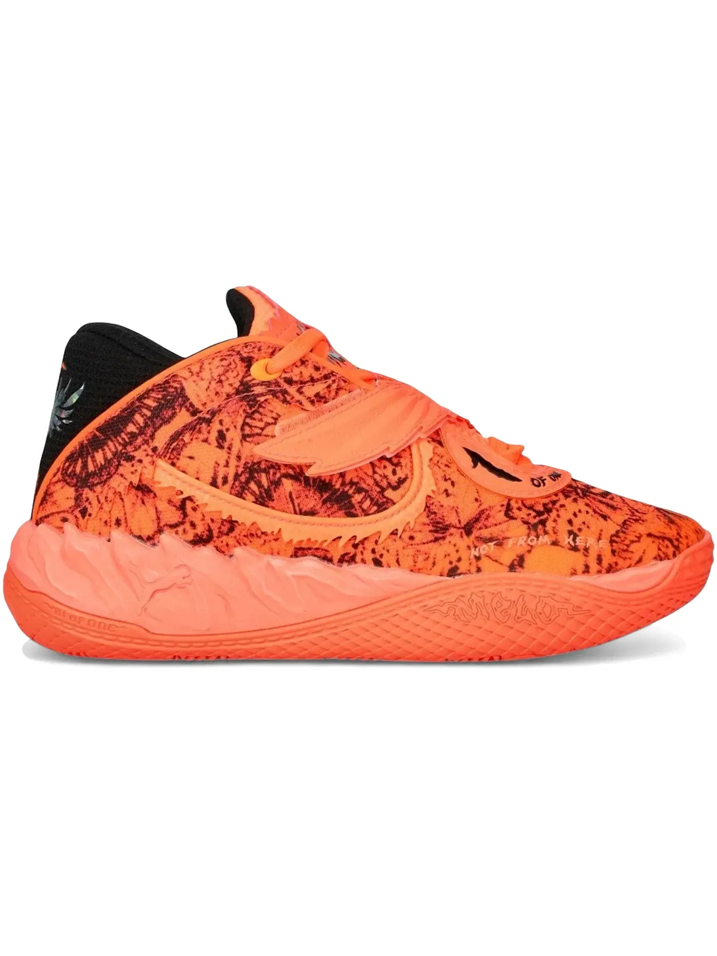 Детские кроссовки с принтом Puma LaMelo Ball MB.05 Flutter — изображение 1 из 1, красный/черный