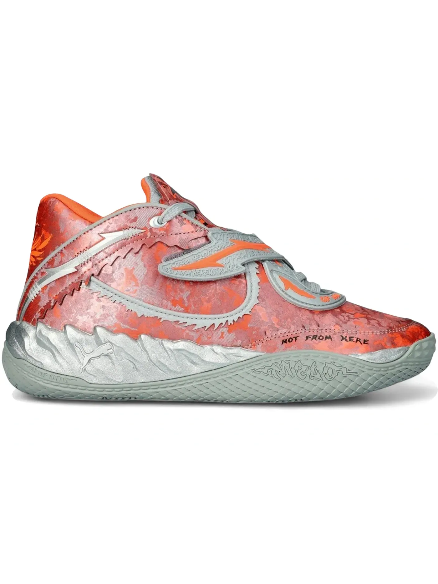 Мужские баскетбольные кроссовки Puma LaMelo Ball MB.05 Stainless — изображение 1 из 1, серебристый серый
