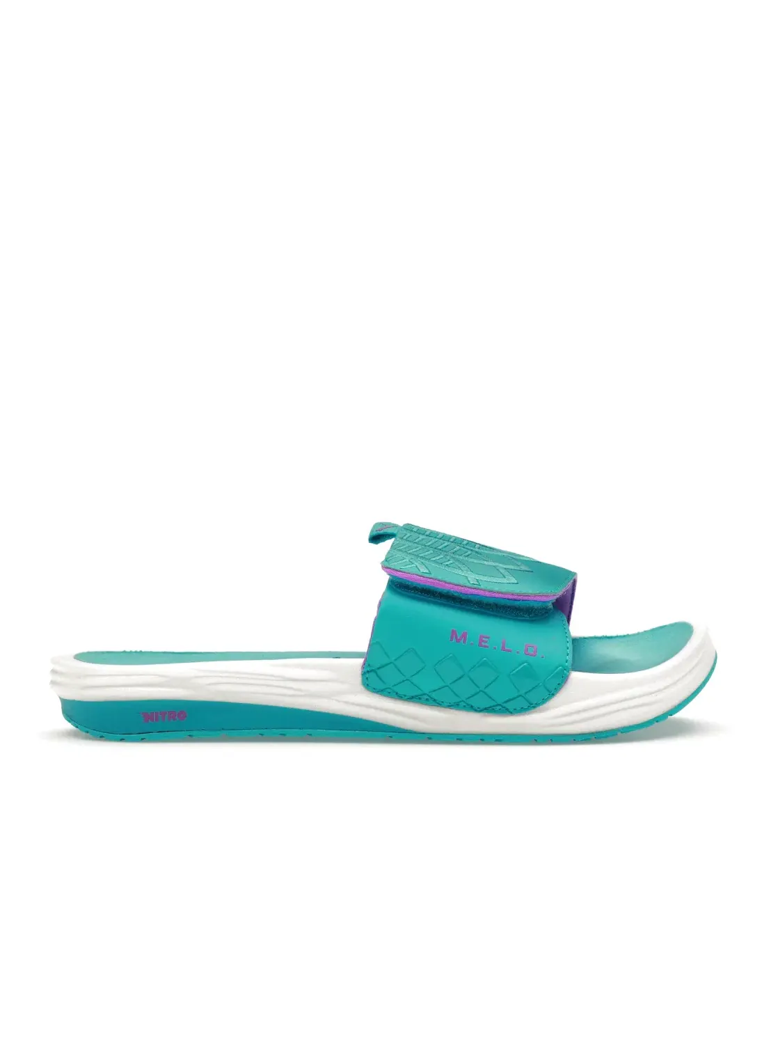 Мужские шлепанцы Puma LaMelo Ball Nitrocat V Slide — изображение 1 из 4, синий/фиолетовый/белый