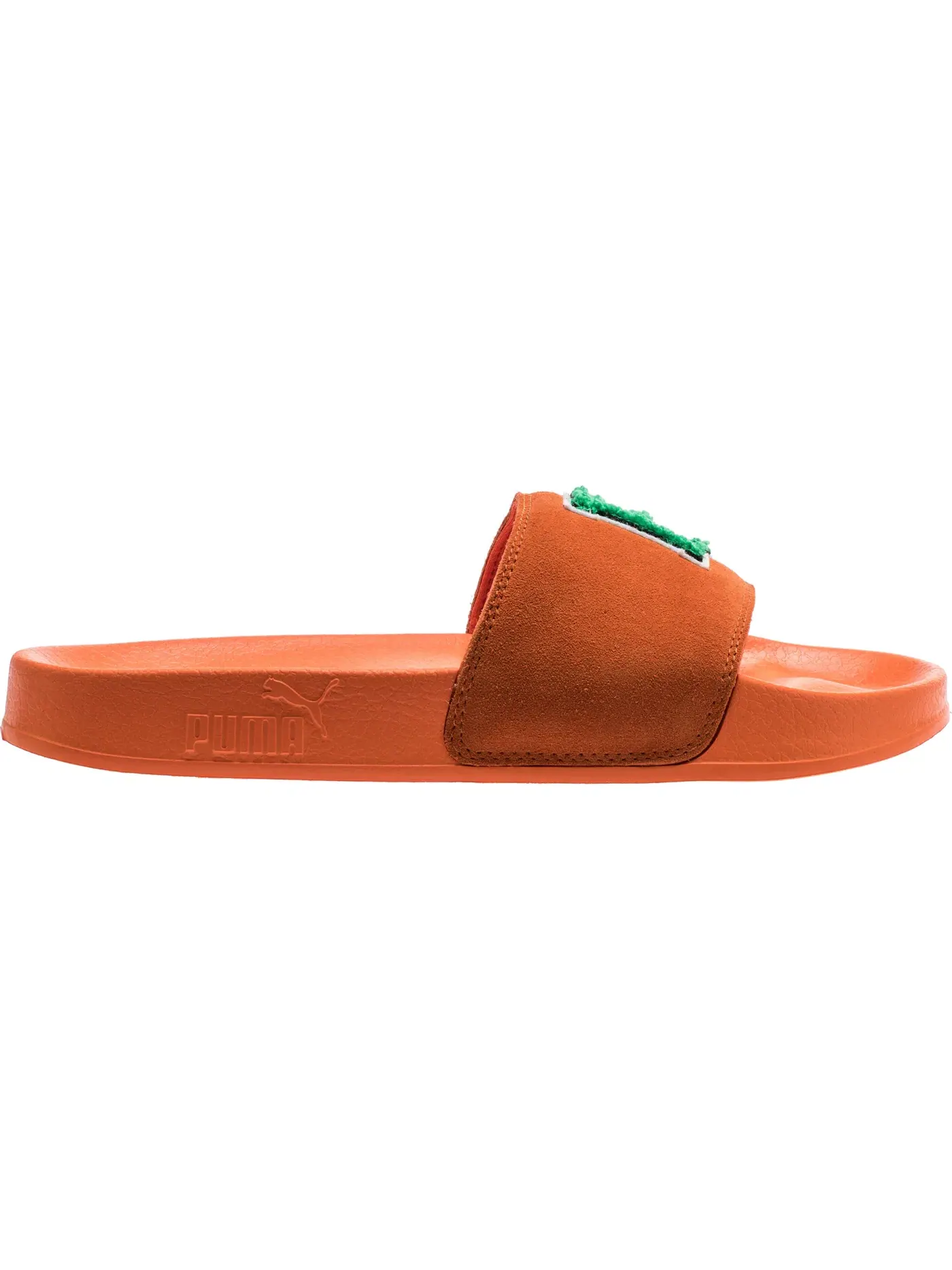 Мужские шлепанцы с ремешком Puma Leadcat Slide — изображение 1 из 1, яркий зеленый