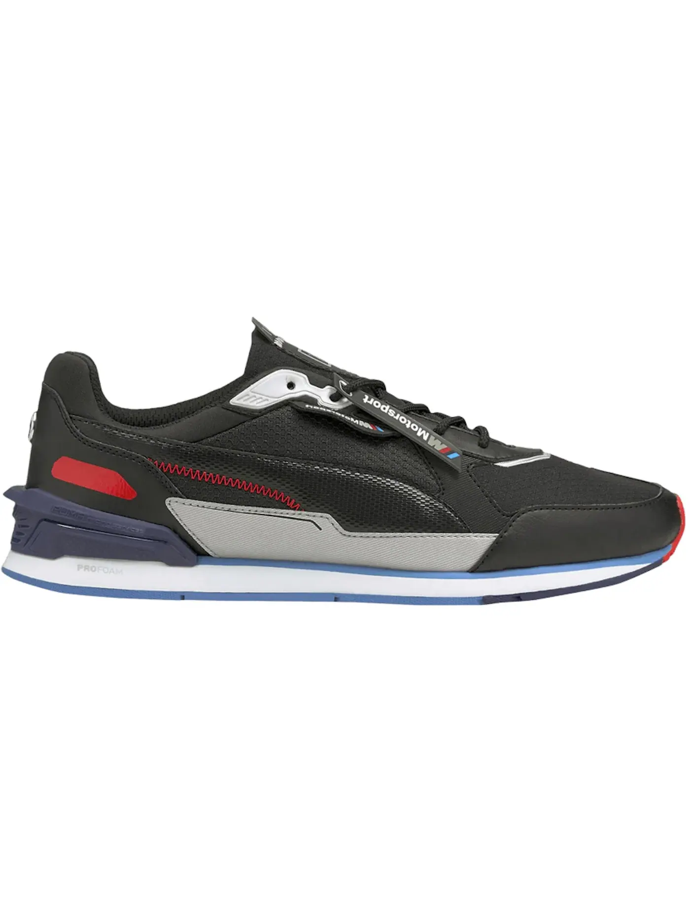 Мужские кроссовки Lifestyle Puma Low Racer Puma — изображение 1 из 1, черный//белый