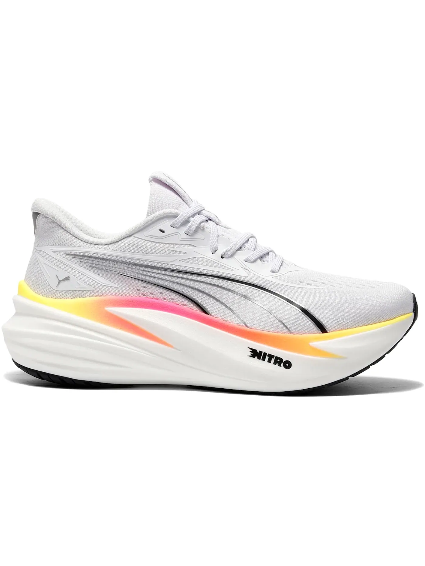 Мужские кроссовки для бега Puma MagMax Nitro 2 Puma White/Glowing Red/Sun Stream — изображение 1 из 1