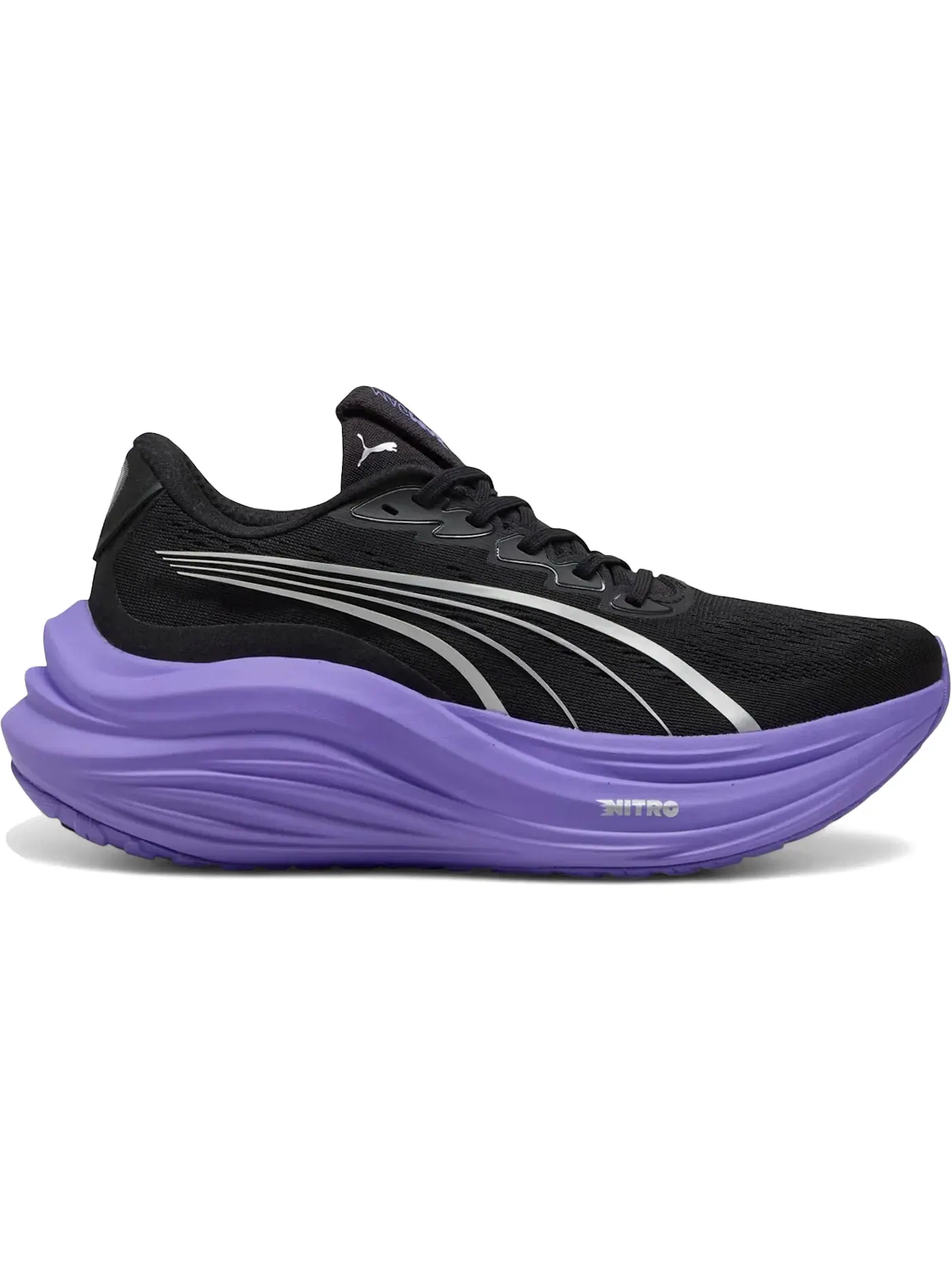 Женские кроссовки для бега Puma MagMax Nitro Puma Black/Dark Amethyst — изображение 1 из 1