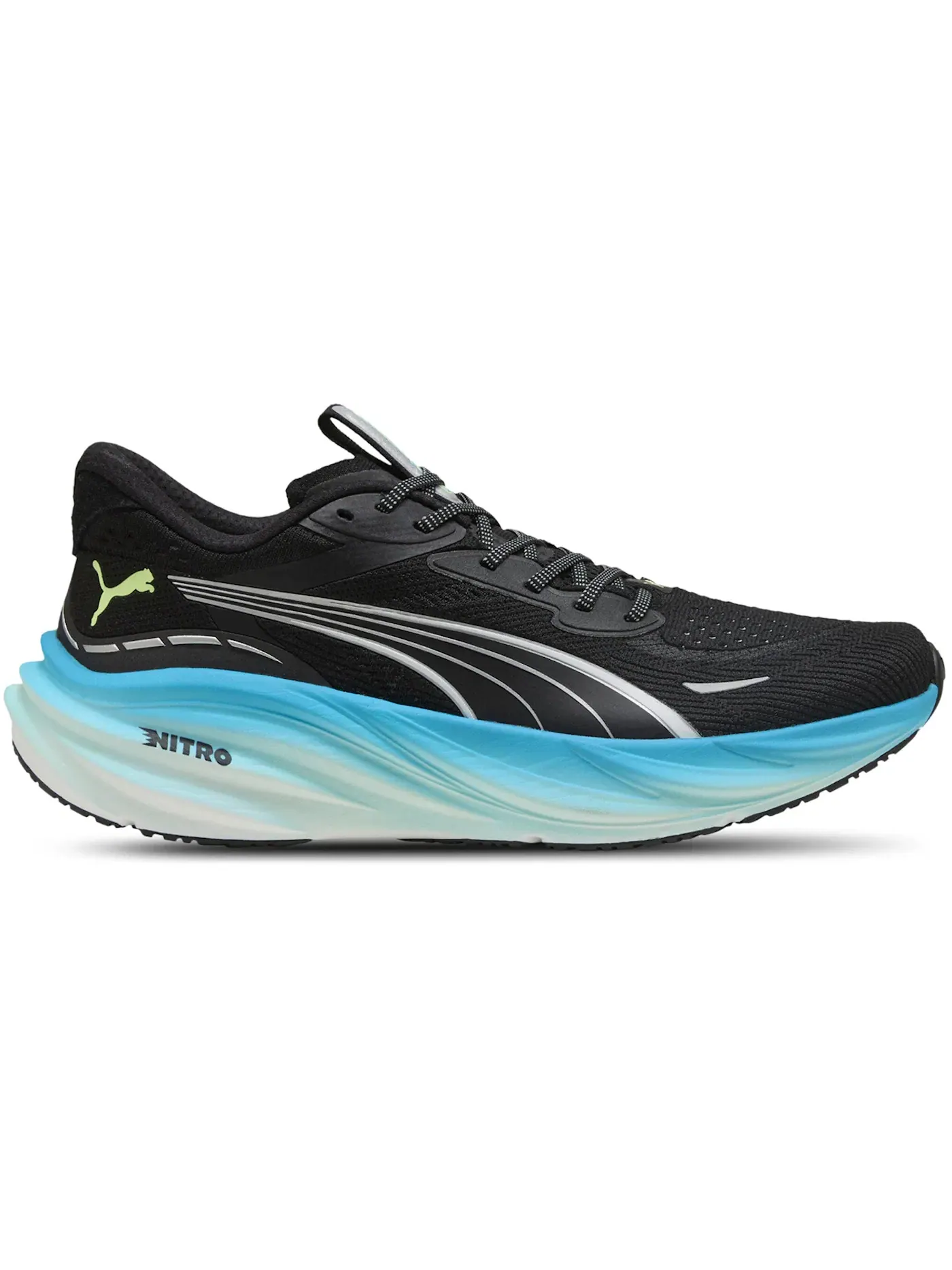 Мужские кроссовки для бега Puma Magnify Nitro 3 Puma Black/Speed Blue — изображение 1 из 1