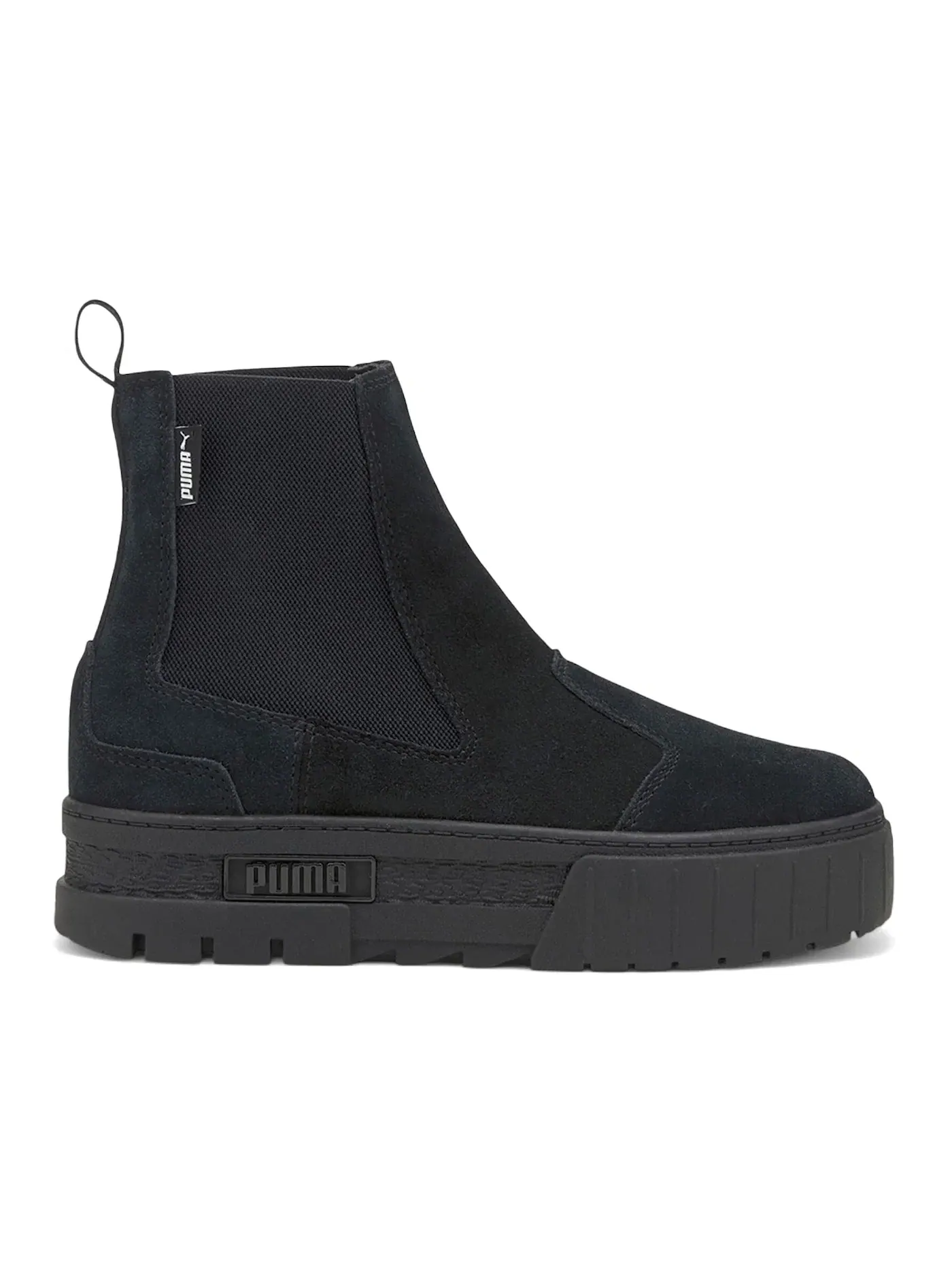 Женские ботинки на шнуровке Puma Mayze Chelsea Suede Puma Black — изображение 1 из 1