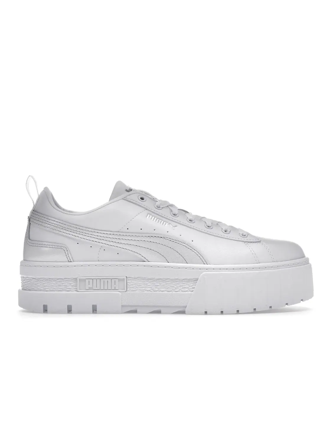 Женские кроссовки Lifestyle Puma Mayze Glow Puma Puma White — изображение 1 из 4