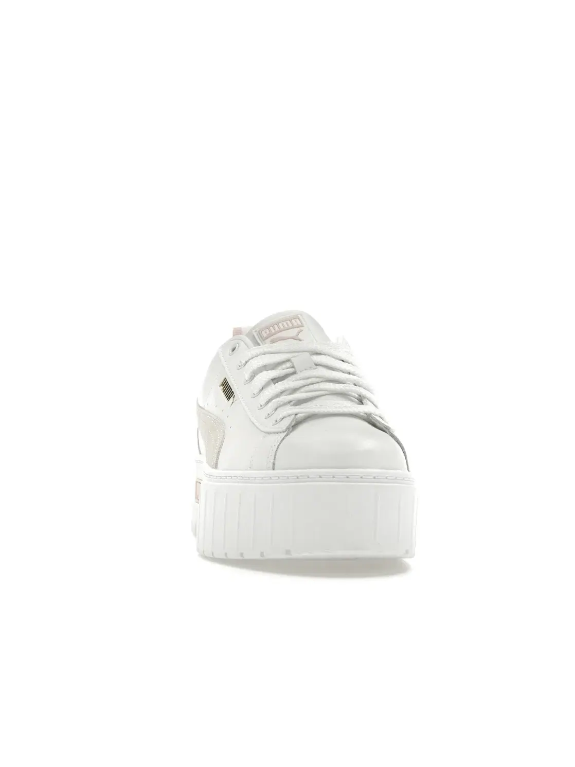Женские кроссовки Lifestyle Puma Mayze Leather Puma — изображение 2 из 4, белый
