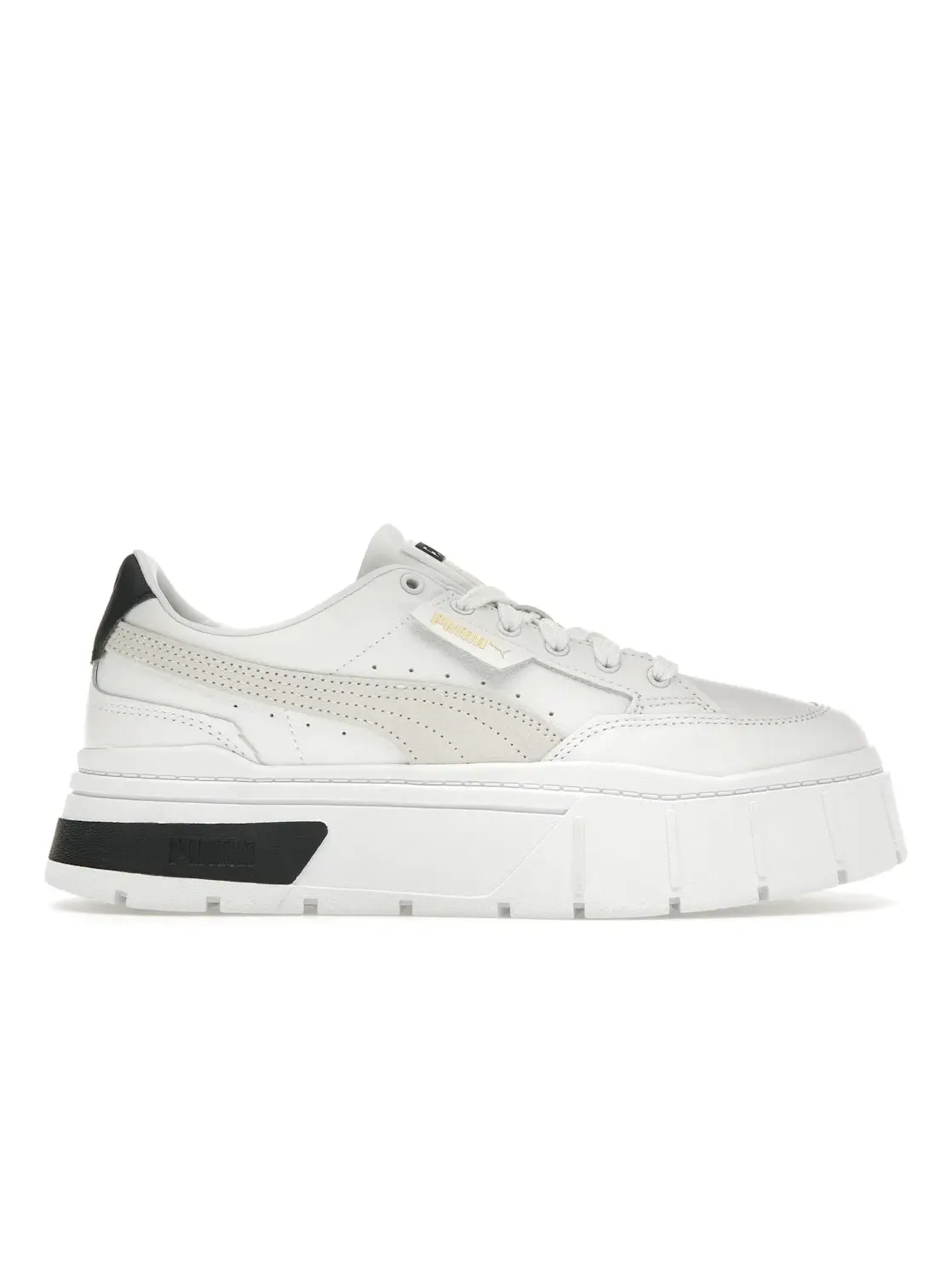 Женские кроссовки Lifestyle Puma Mayze Stack Puma Puma White Vaporous Gray — изображение 1 из 4