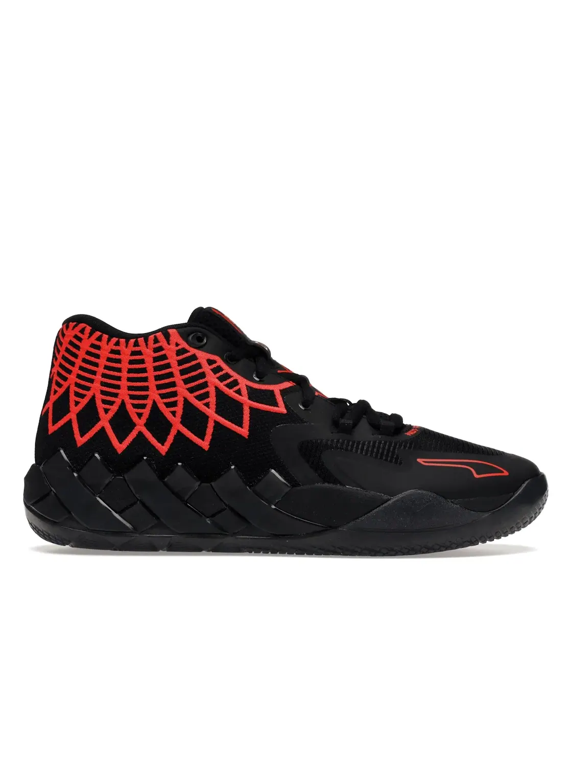 Мужские баскетбольные кроссовки Puma LaMelo Ball MB.01 Puma Black/Red Blast — изображение 1 из 4