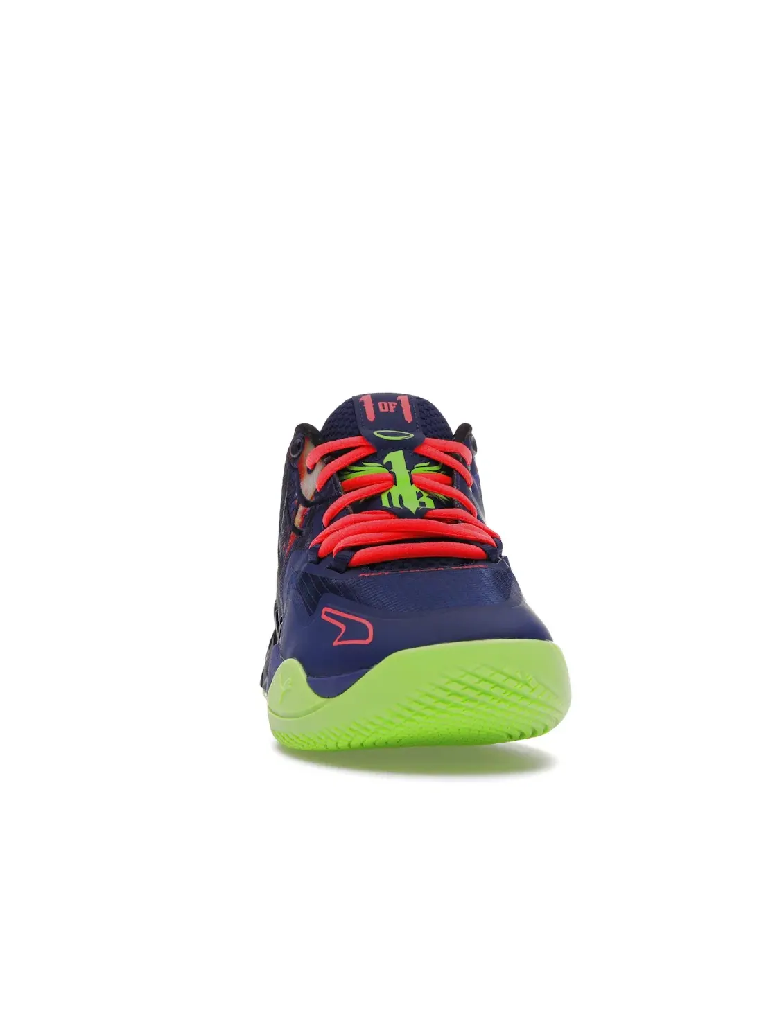 Мужские кроссовки с принтом Puma LaMelo Ball MB.01 — изображение 2 из 4, синий/зеленый