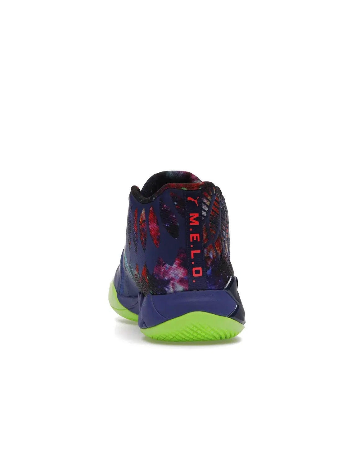 Мужские кроссовки с принтом Puma LaMelo Ball MB.01 — изображение 4 из 4, синий/зеленый