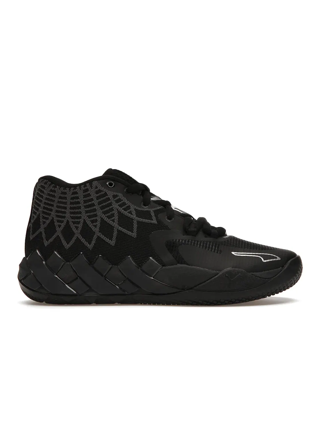 Детские кроссовки с иридисцентными акцентами Puma MB.01 LaMelo Ball Puma Black — изображение 1 из 4