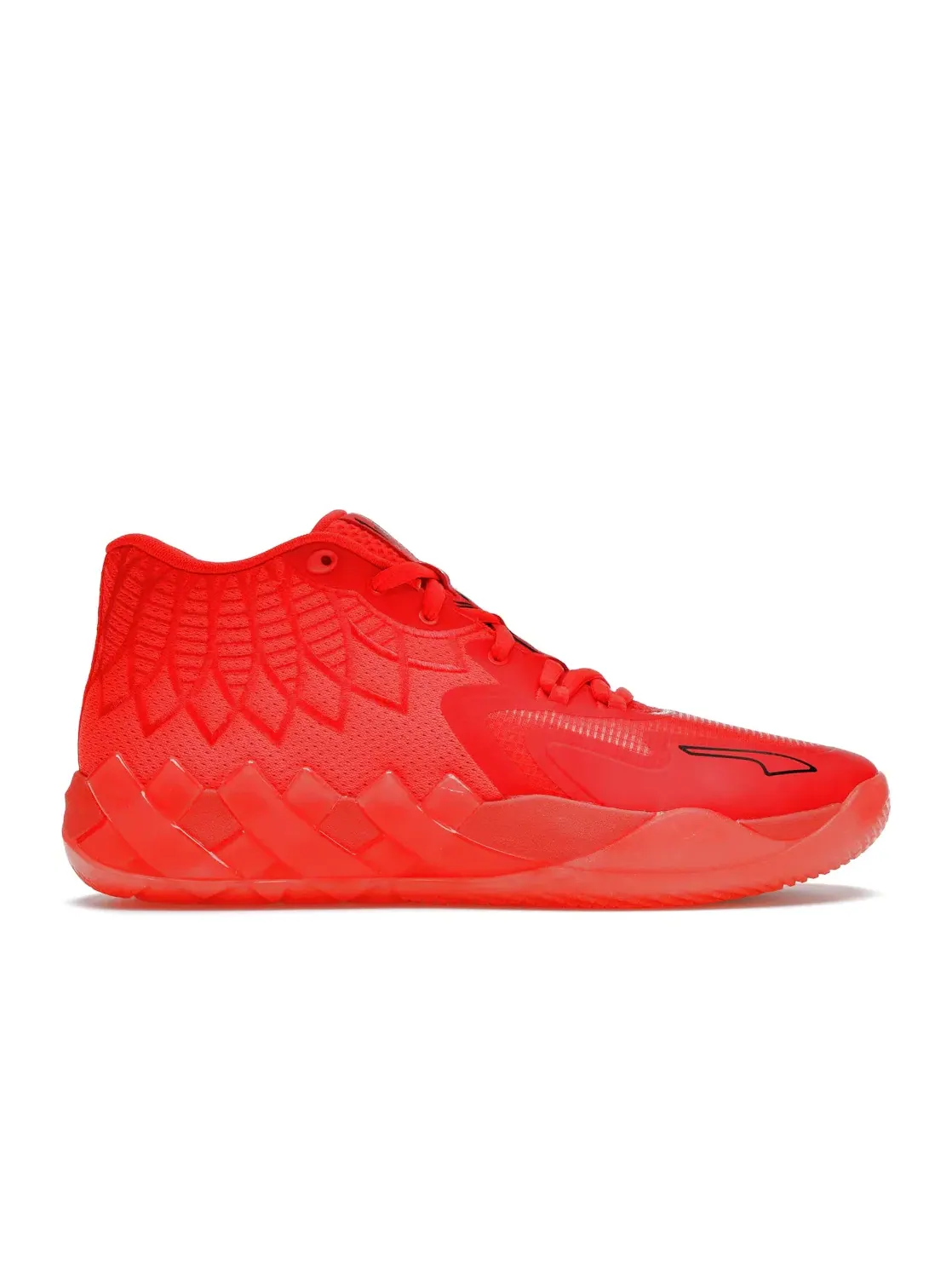 Мужские кроссовки с принтом Puma LaMelo Ball MB.01 — изображение 1 из 4, красный/красный