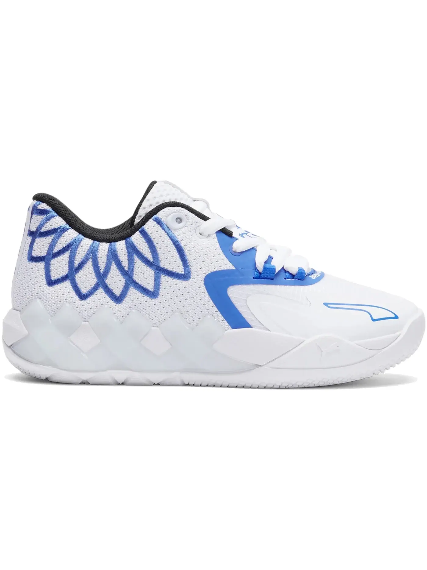 Детские кроссовки для баскетбола Puma LaMelo Ball MB.01 Lo Puma White/Bluemazing — изображение 1 из 1