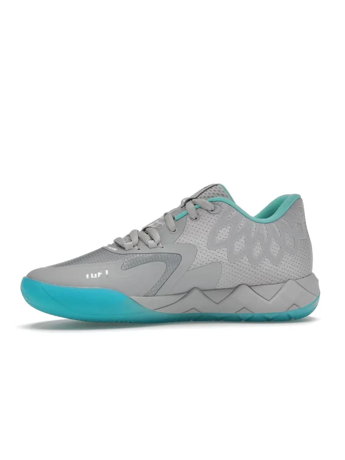 Мужские кроссовки с принтом Puma LaMelo Ball MB.01 Lo — изображение 3 из 4, голубой зеленый