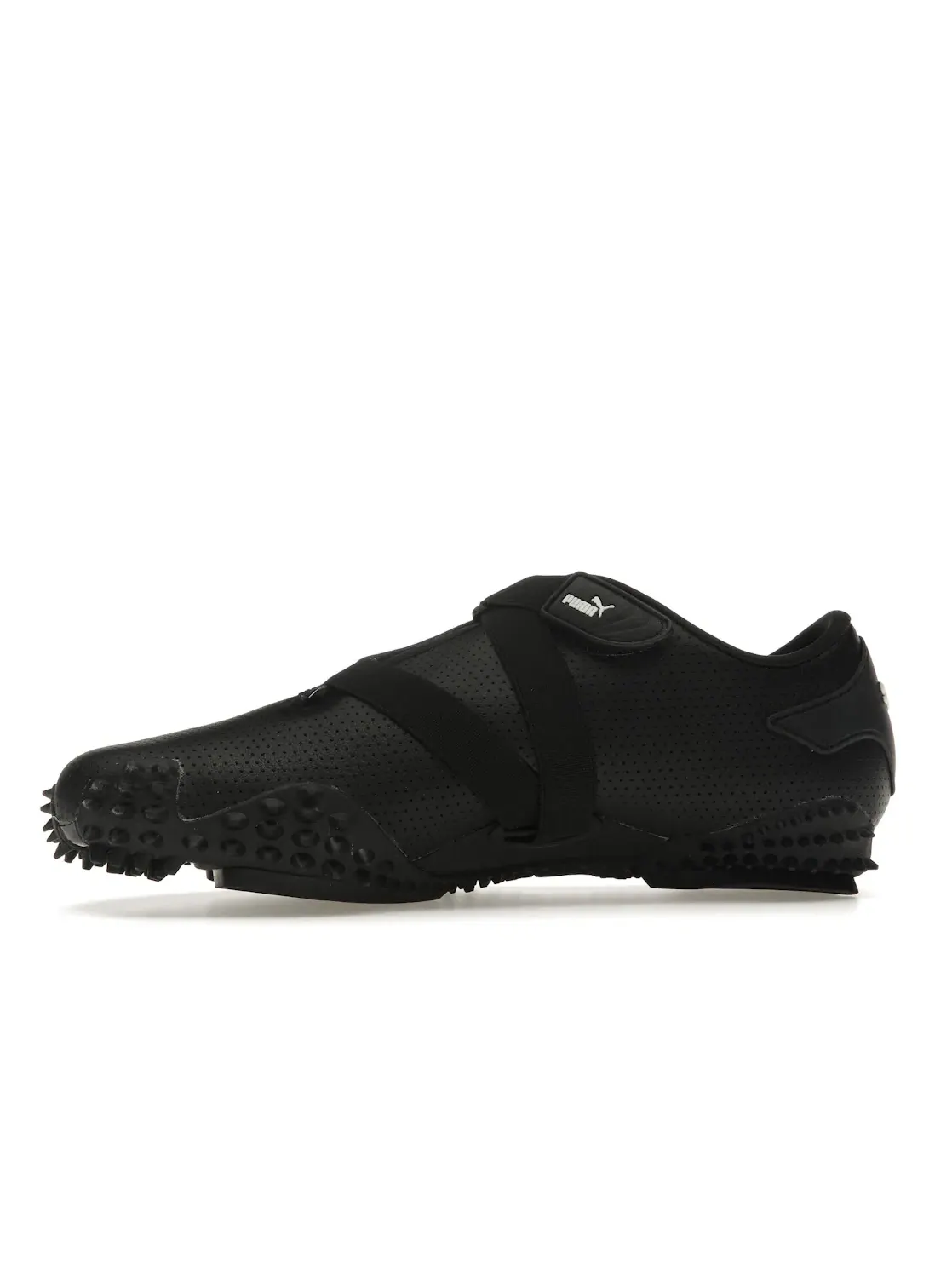 Мужские кроссовки с перфорированной кожи Puma Mostro Puma — изображение 3 из 4, черный/белый