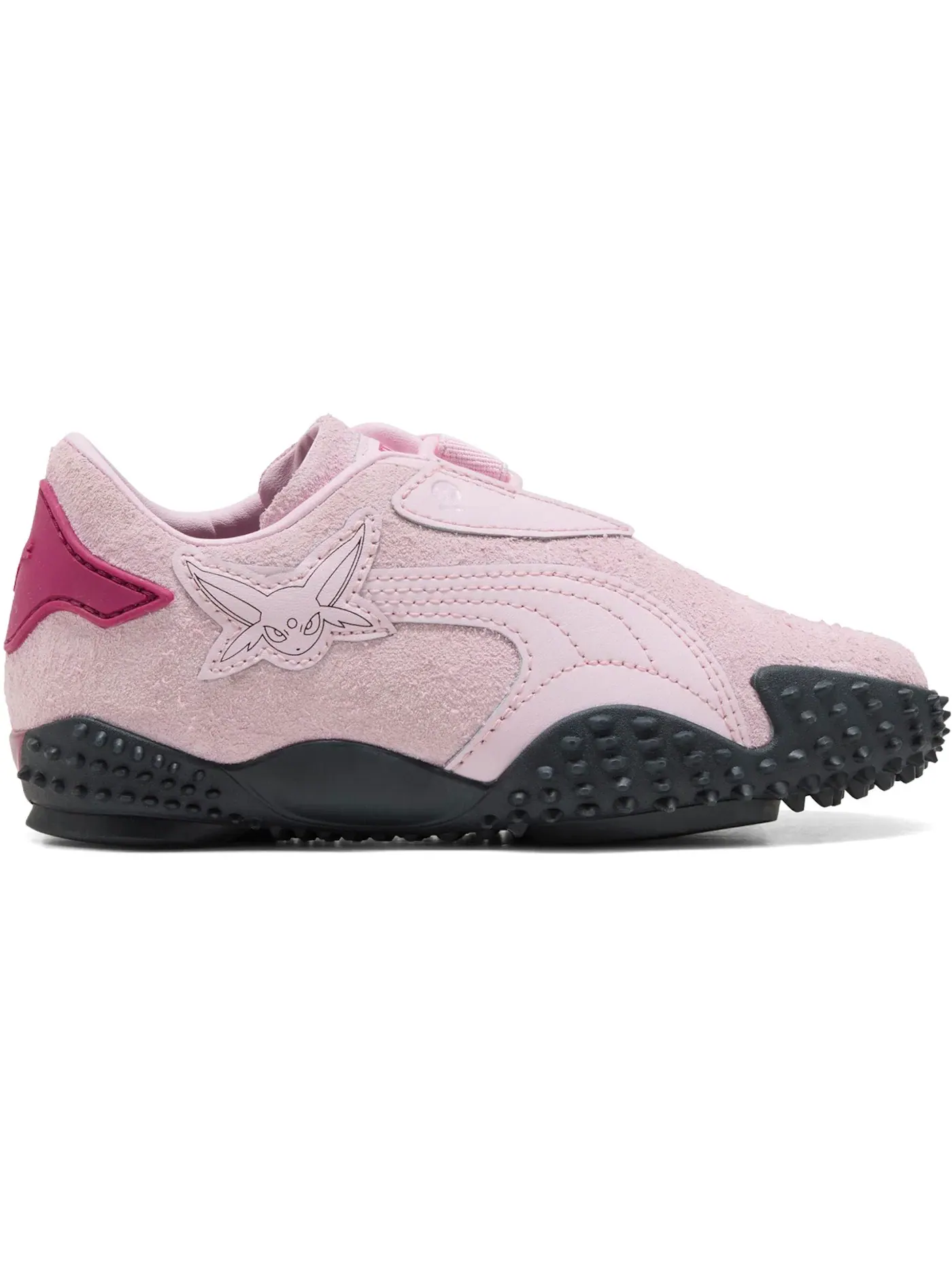Детские кроссовки для девочек с принтом Puma Mostro Puma — изображение 1 из 1, розовый серый