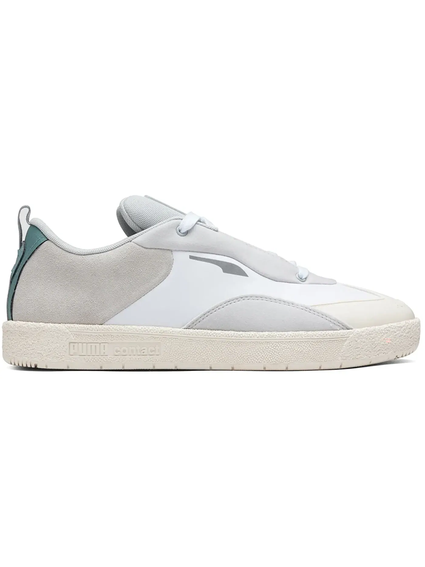 Мужские кроссовки с замшевым верхом Puma Oslo City Puma — изображение 1 из 1, серый/белый