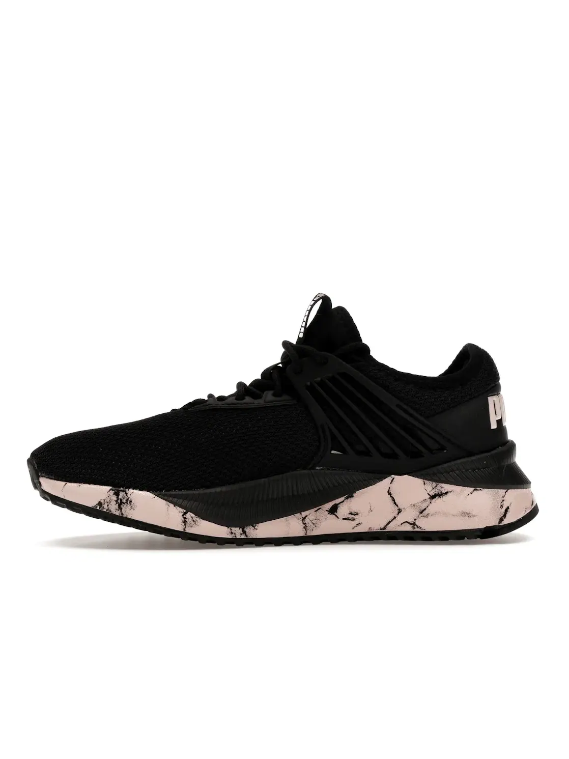 Женские кроссовки с мраморным принтом Puma Pacer Future Puma Puma Black/Puma Black/Chalk Pink — изображение 3 из 4