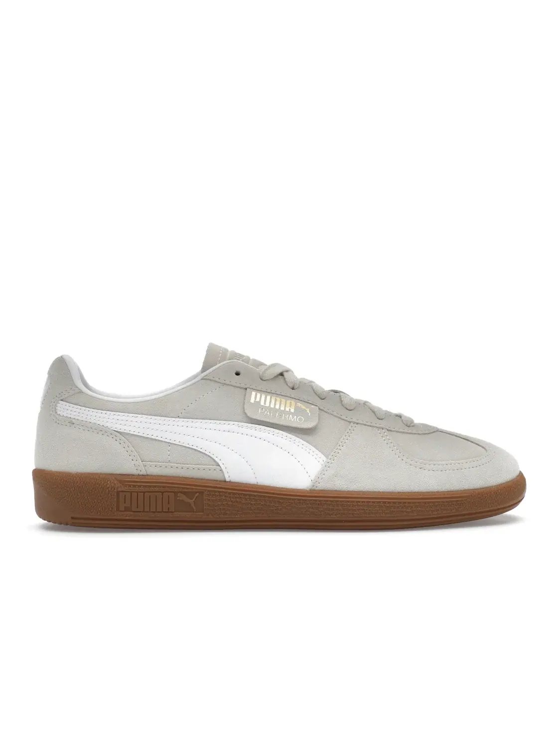Мужские кроссовки кожаные Puma Palermo — изображение 1 из 4, белый