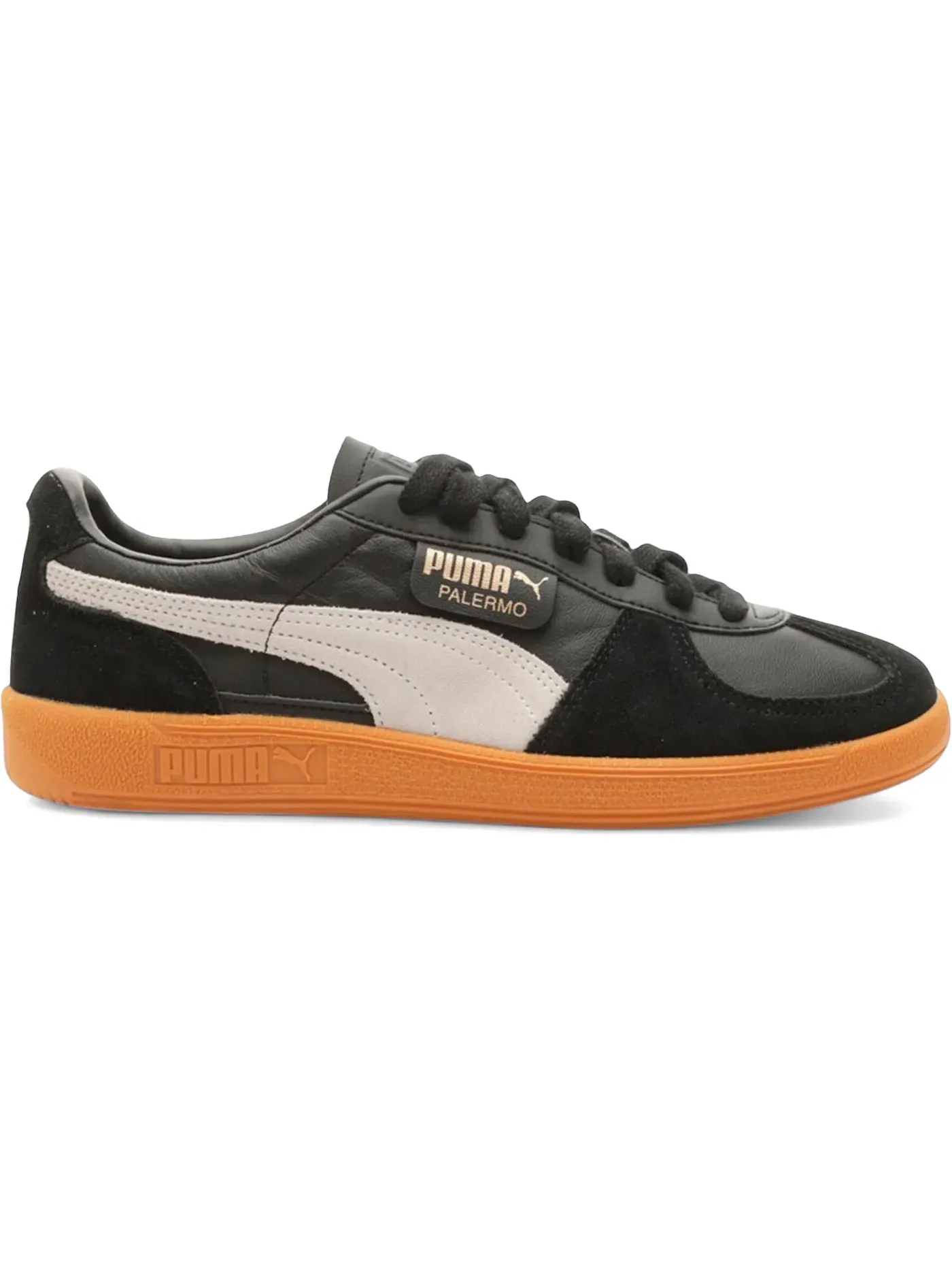 Женские кроссовки Lifestyle Puma Palermo Puma Black/Feather Gray/Gum — изображение 1 из 1
