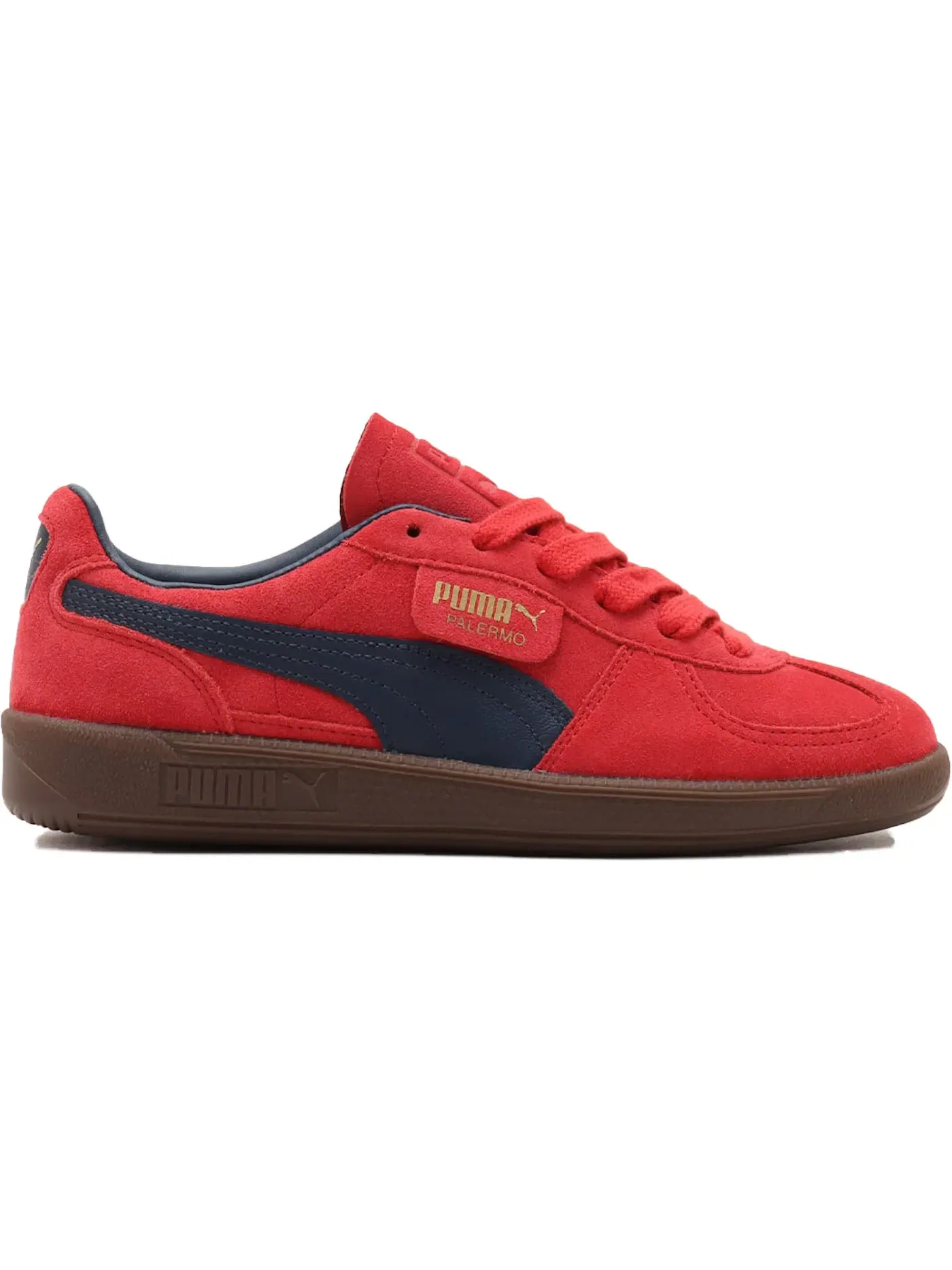 Мужские повседневные кроссовки Puma Palermo — изображение 1 из 1, красный темно-синий