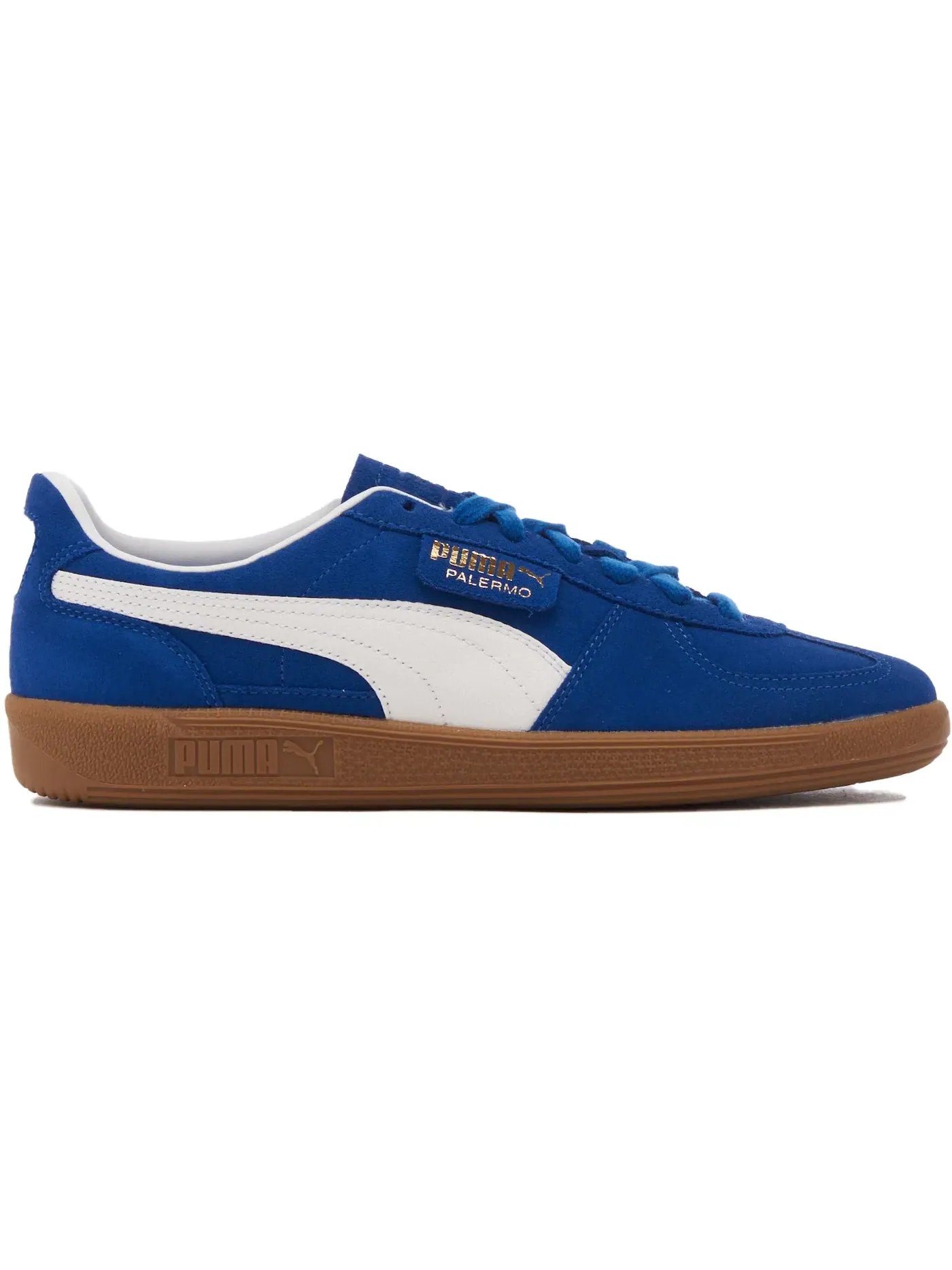 Мужские кроссовки Lifestyle Puma Palermo Puma — изображение 1 из 1, белый/золотистый