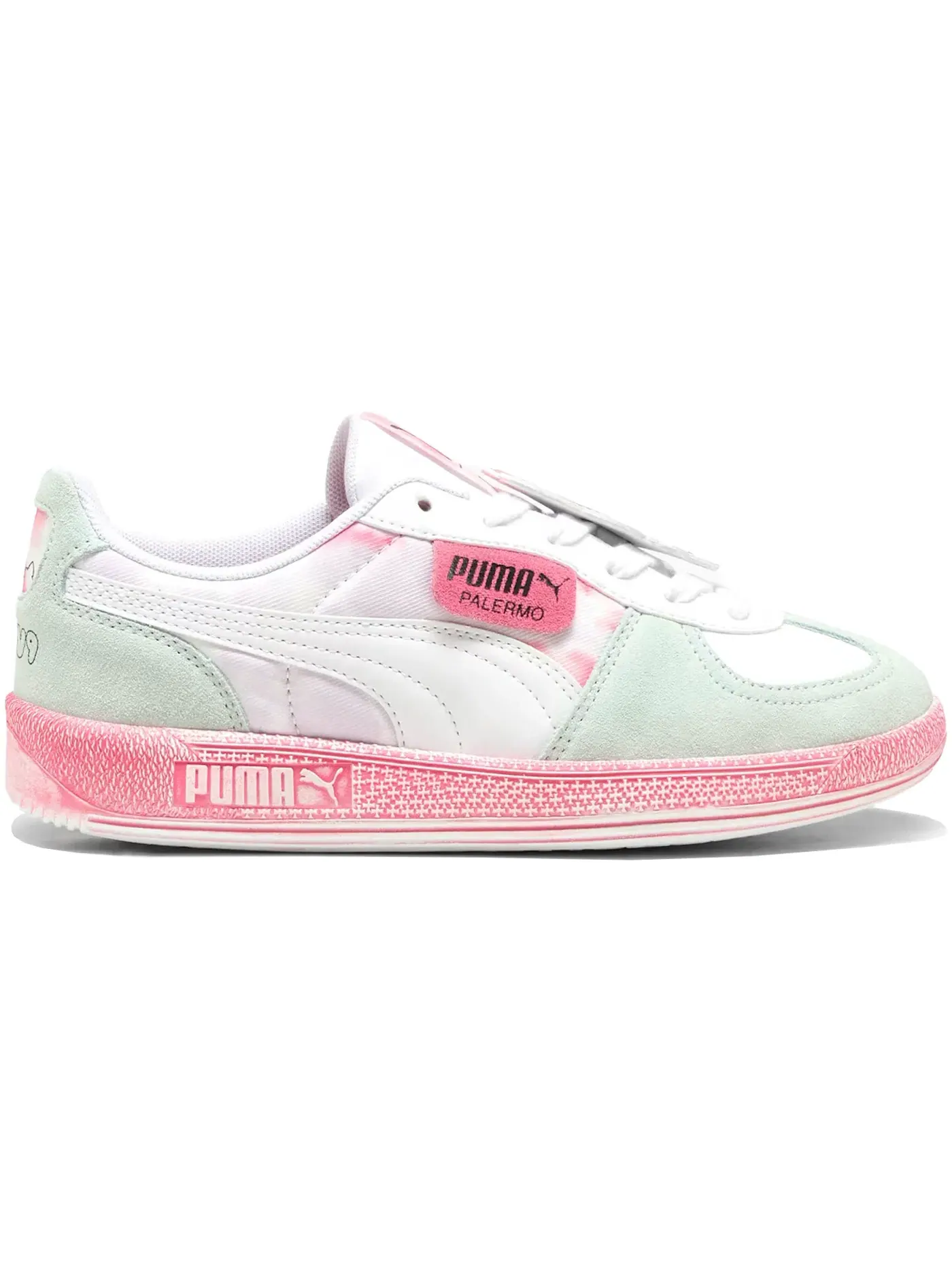 Детские кроссовки Lifestyle Puma Palermo Puma Puma White/Magic Rose — изображение 1 из 1