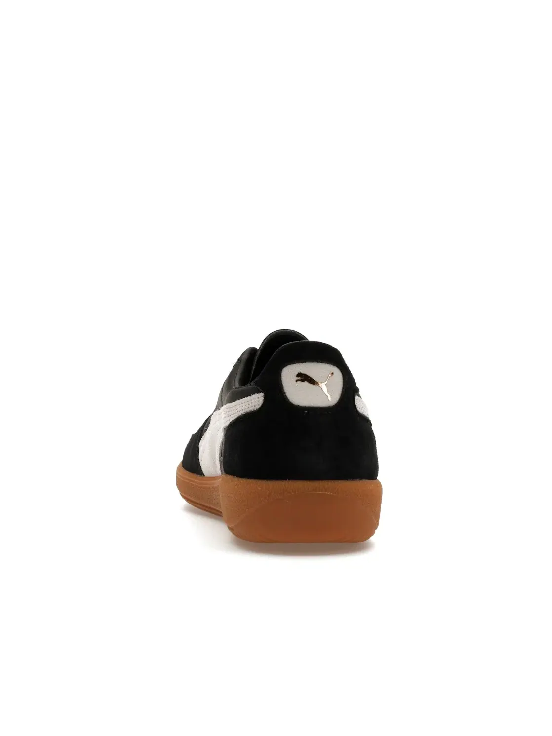 Мужские кроссовки кожаные Puma Palermo Leather Puma — изображение 4 из 4, черный/серый