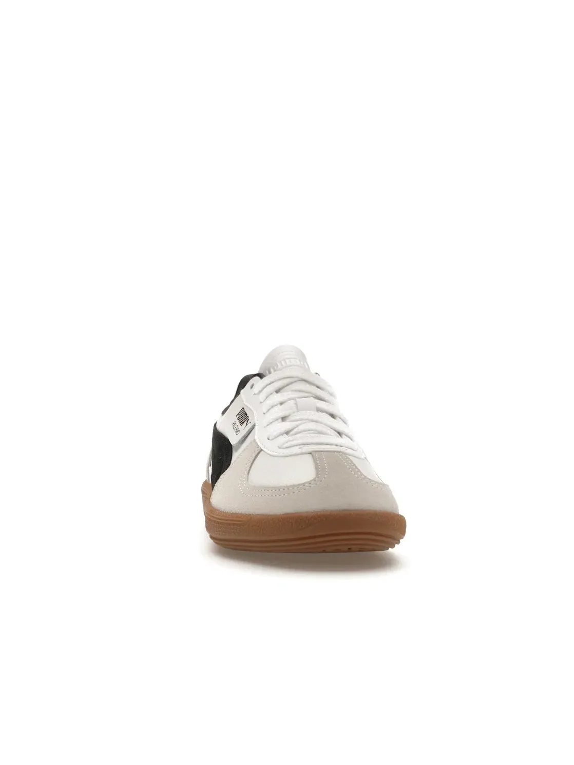 Мужские кроссовки для повседневной носки Puma Palermo Leather Puma — изображение 2 из 4, белый/серый