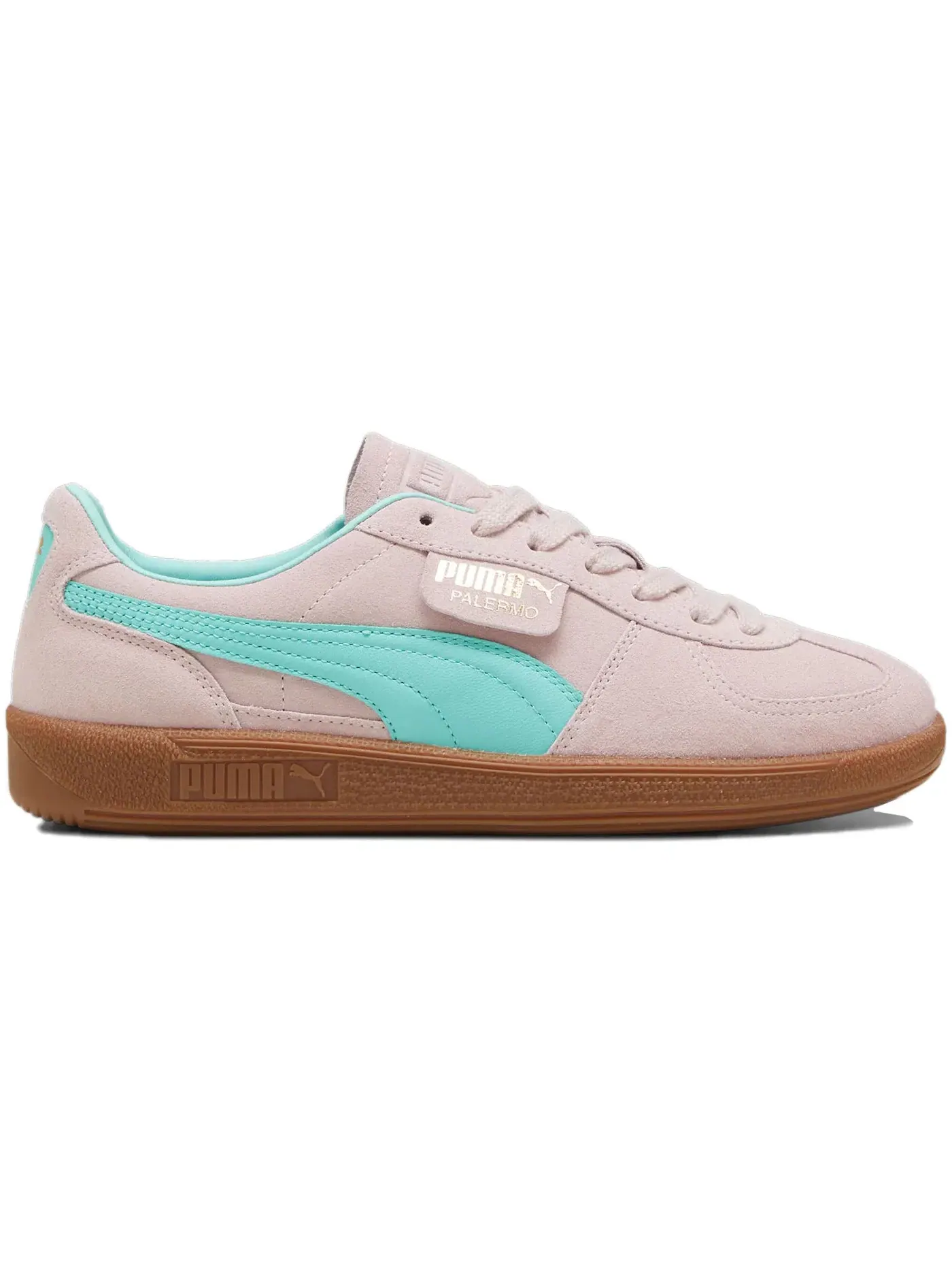 Мужские кроссовки повседневные Puma Palermo Puma, Mauve Mist Mint Gum — изображение 1 из 1