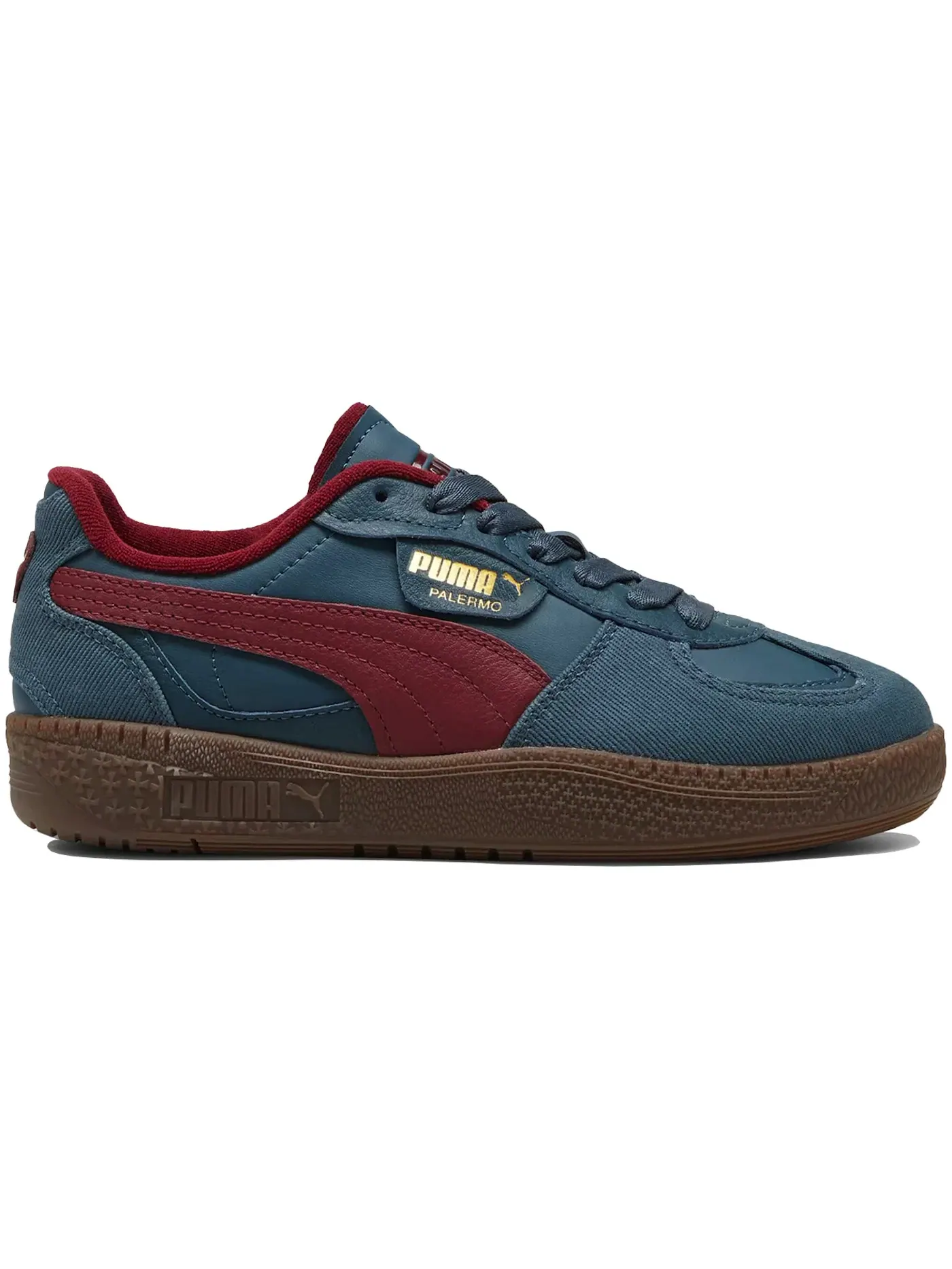 Женские кроссовки из вельвета Puma Palermo Moda — изображение 1 из 1, серый