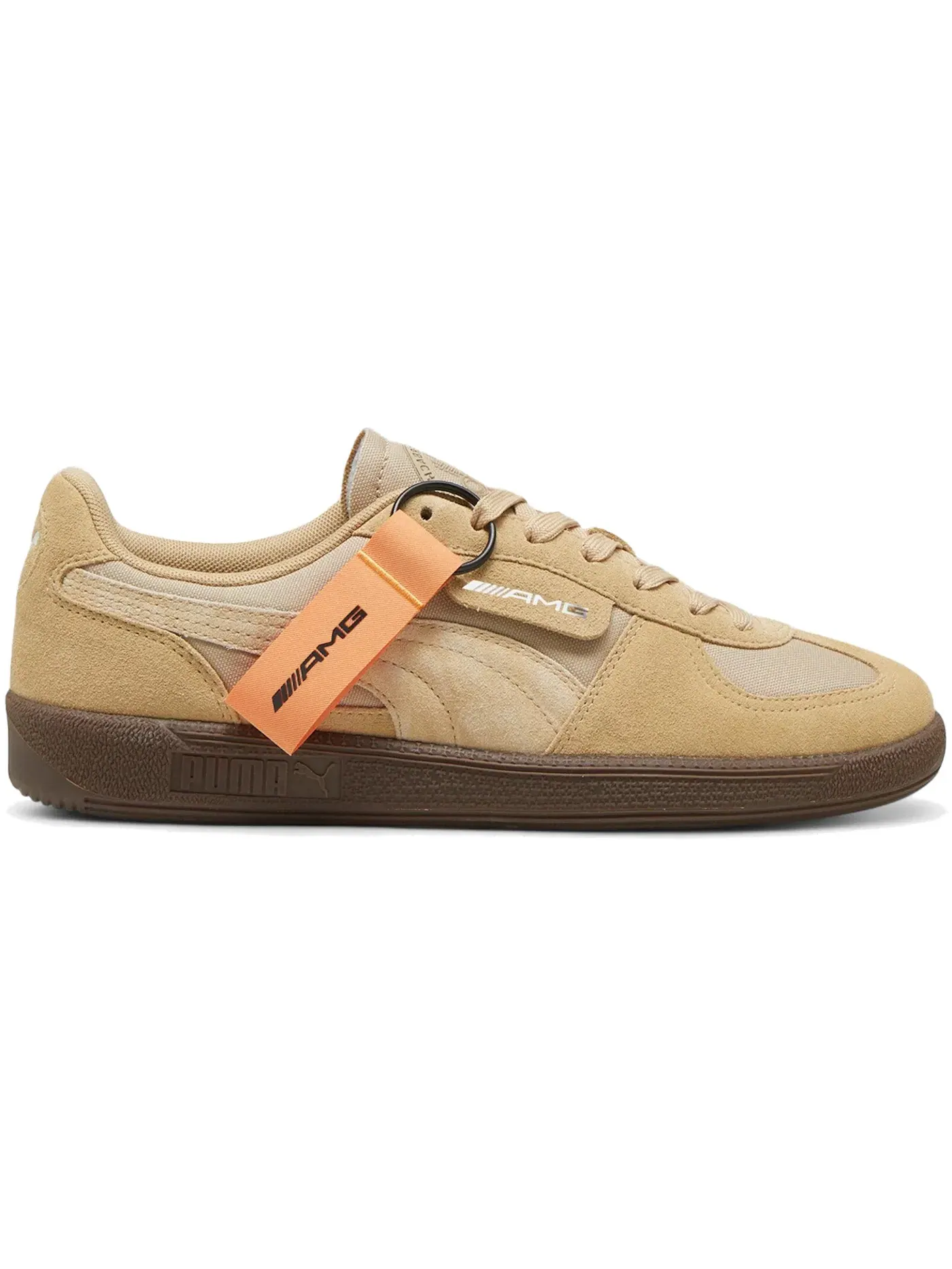 Мужские кроссовки с низким профилем Puma Palermo OG Puma — изображение 1 из 1, песочный/белый