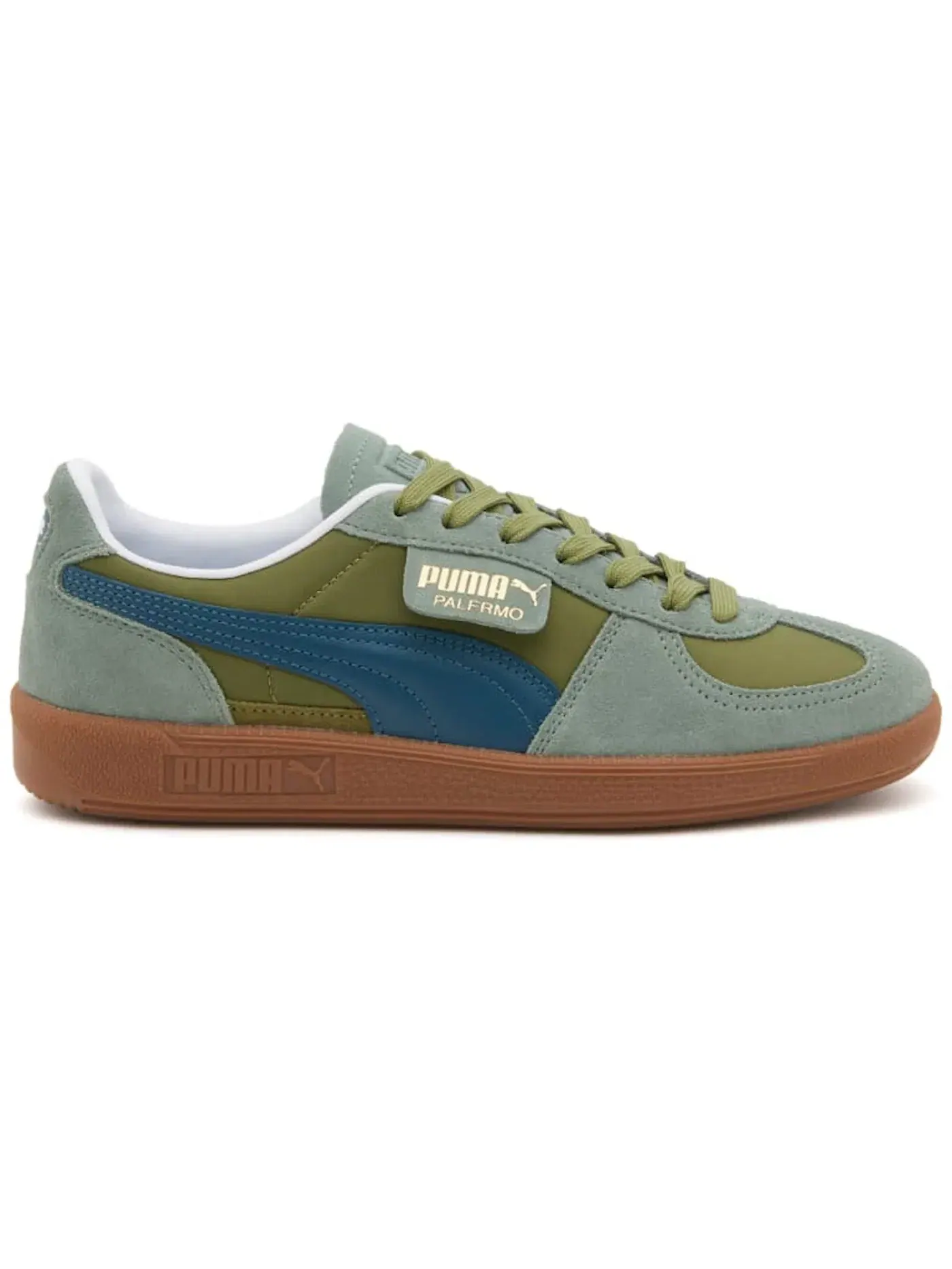 Мужские кроссовки Lifestyle Puma Palermo — изображение 1 из 1, оливковый зеленый