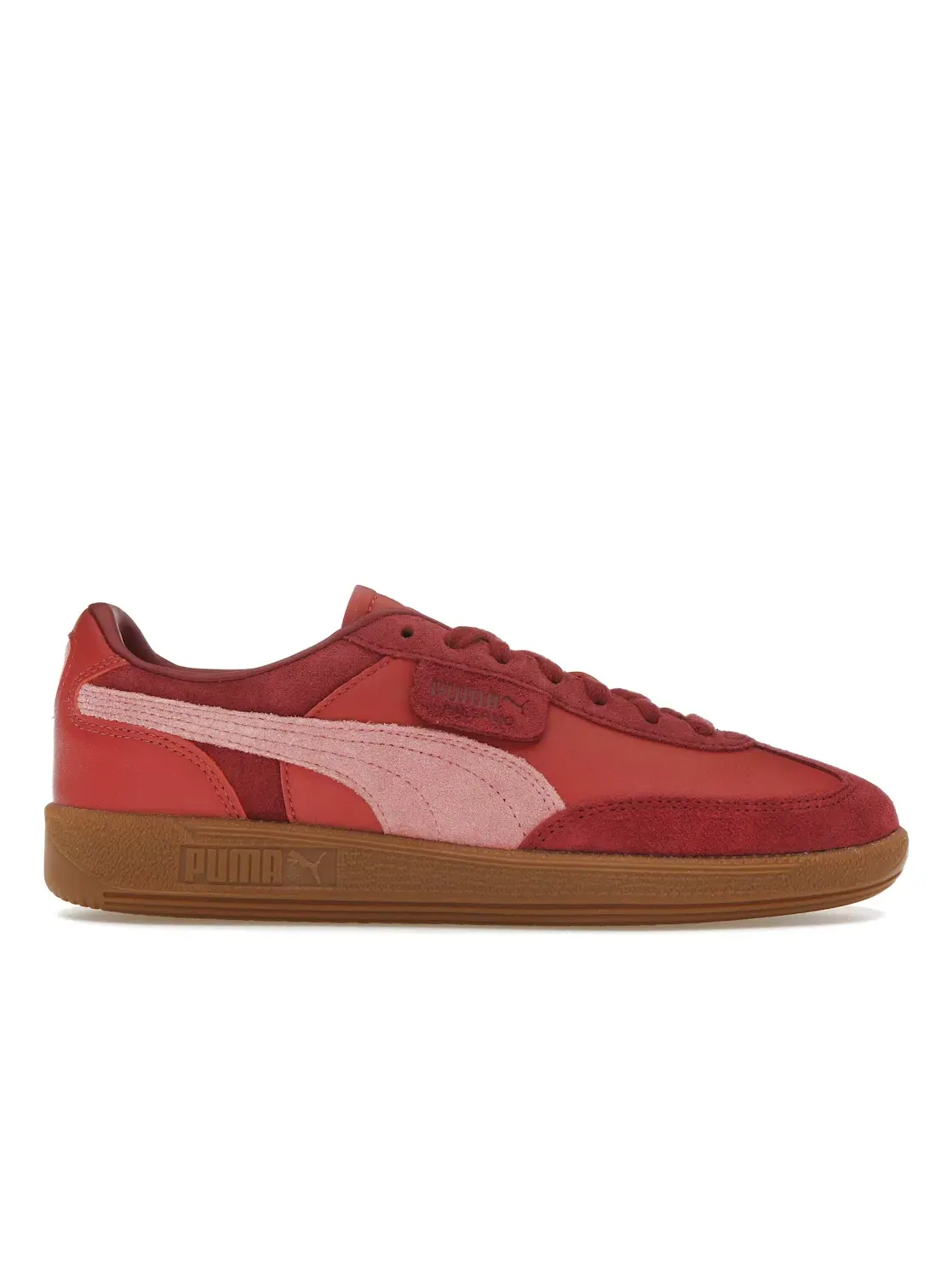 Мужские кроссовки замшевые Puma Palermo Puma — изображение 1 из 4, красный//красный
