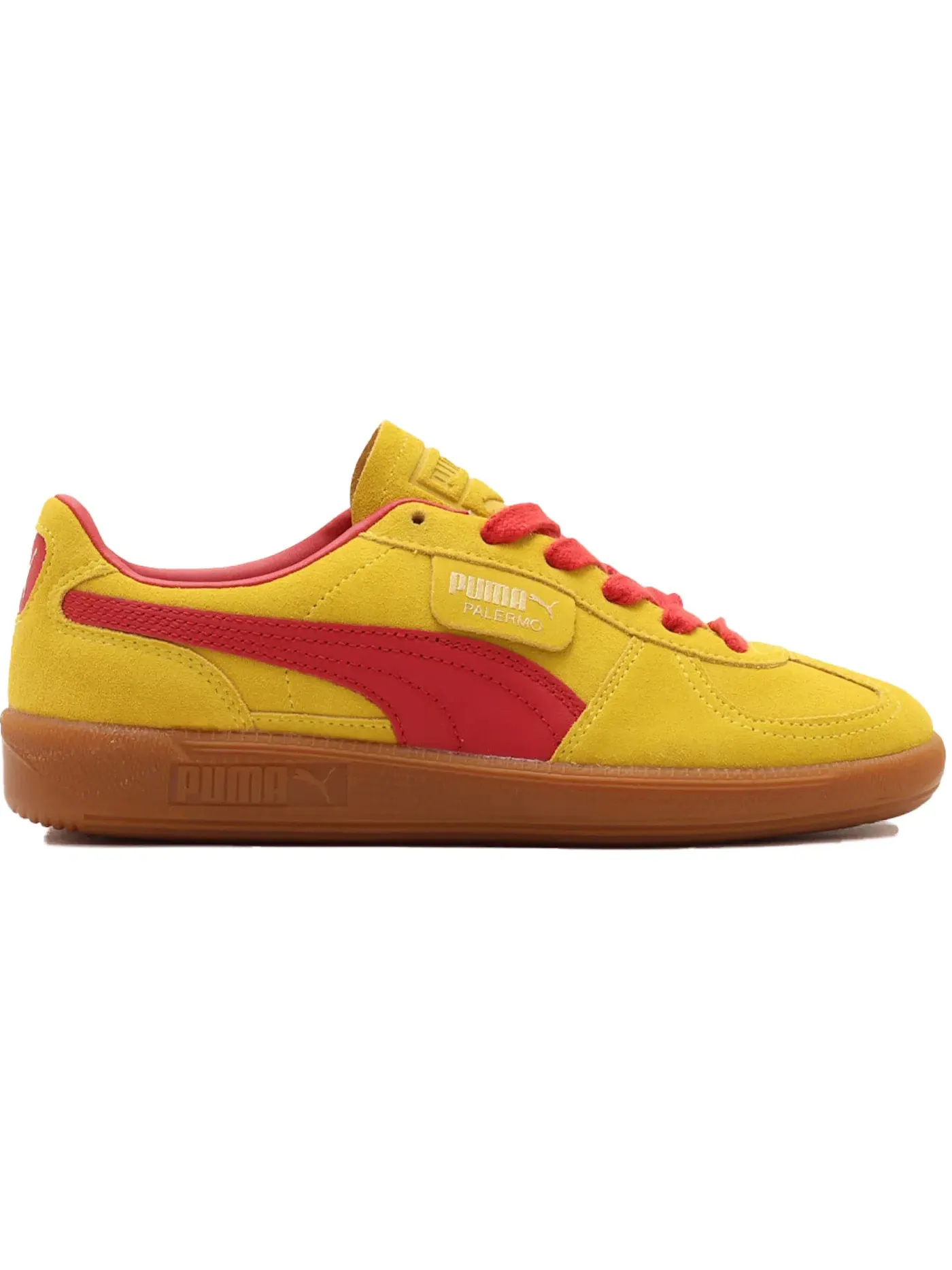 Мужские кроссовки Lifestyle Puma Palermo — изображение 1 из 1, желтый/красный